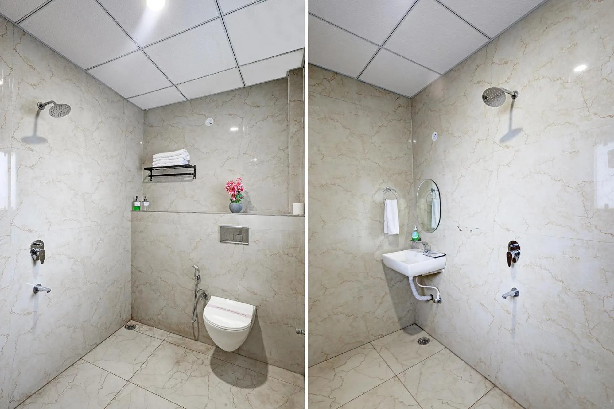 Bathroom in FabHotel La Corporate Suite