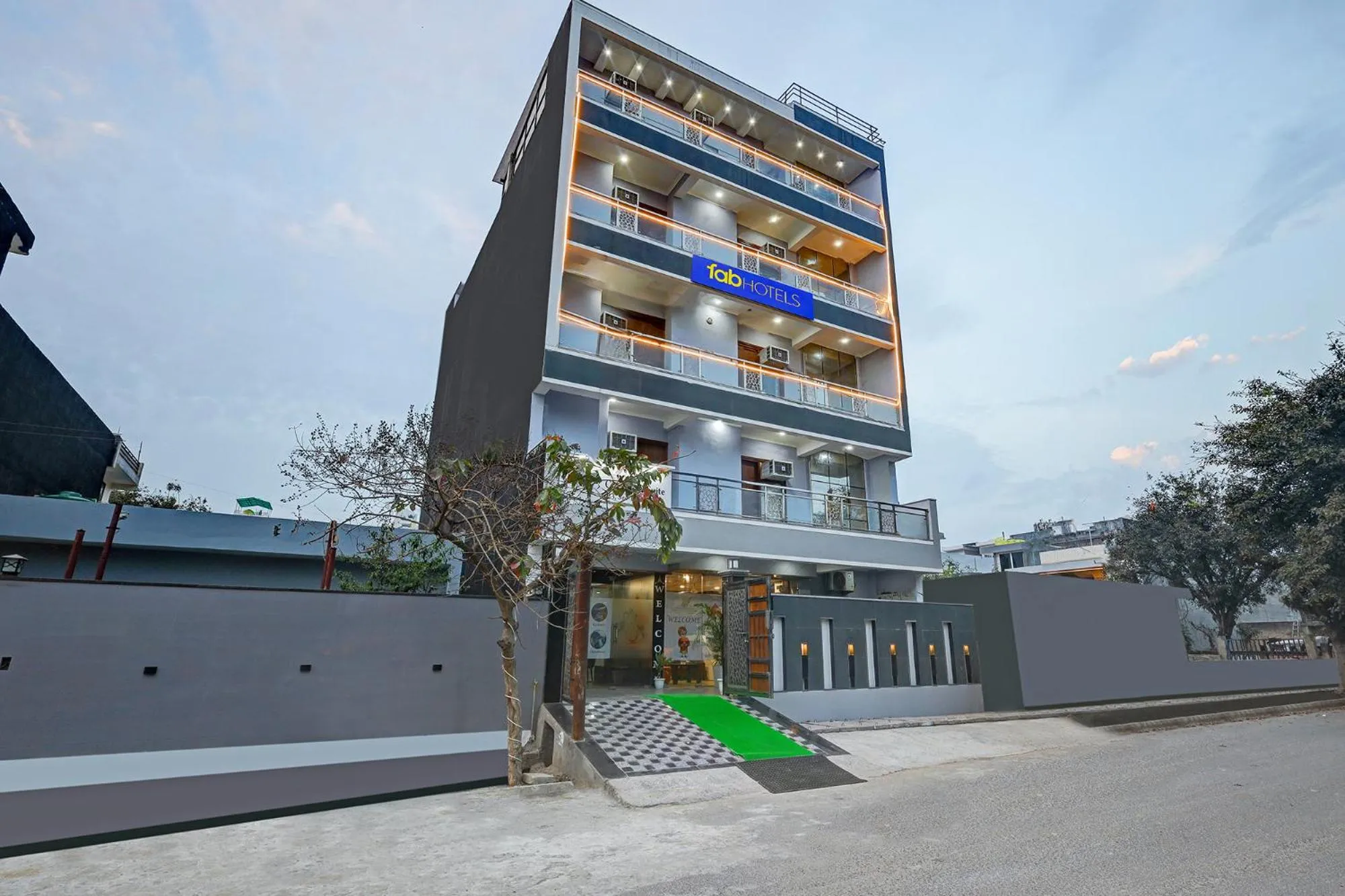 Property building in FabHotel La Corporate Suite