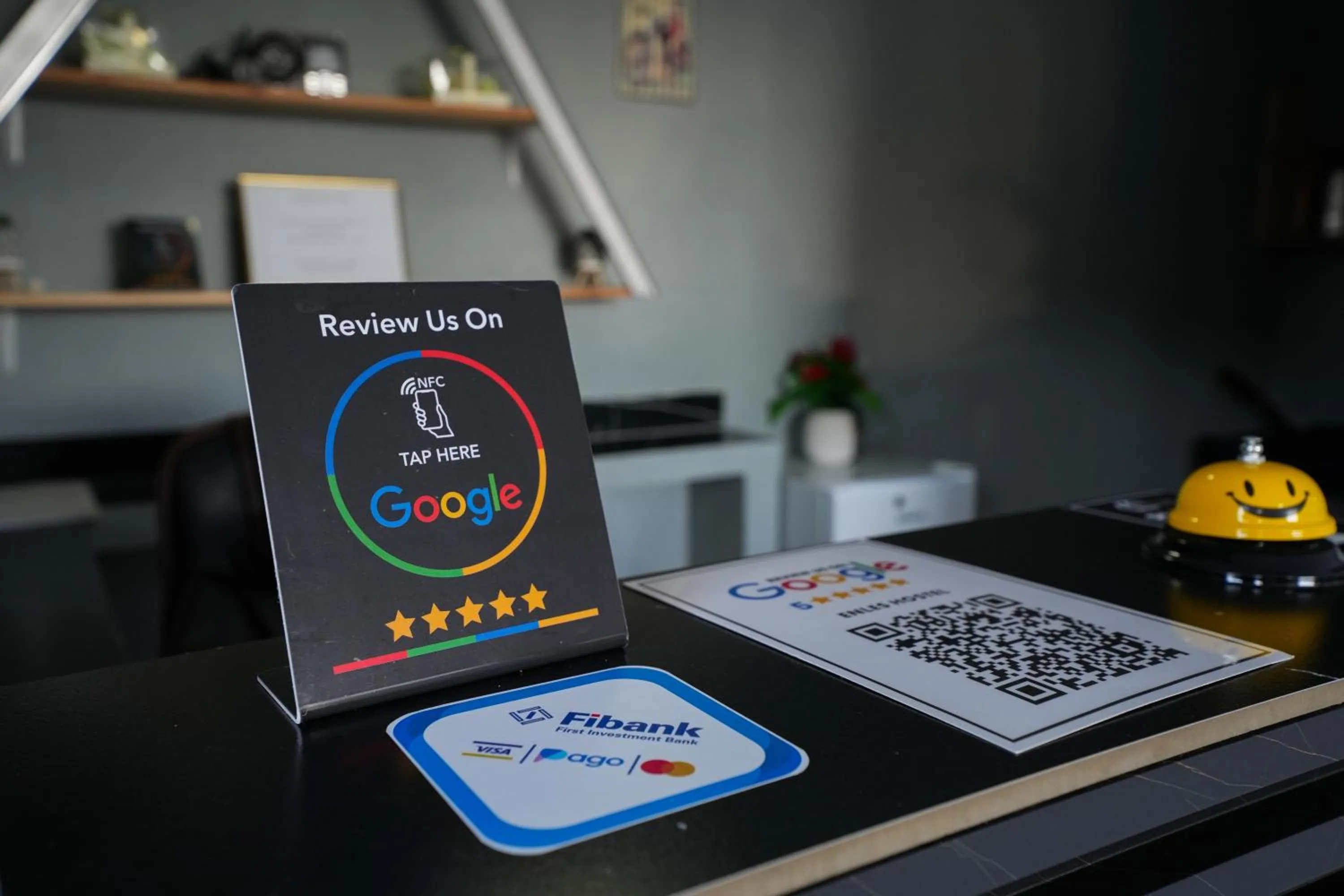 Logo/Certificate/Sign in Enles Hotel