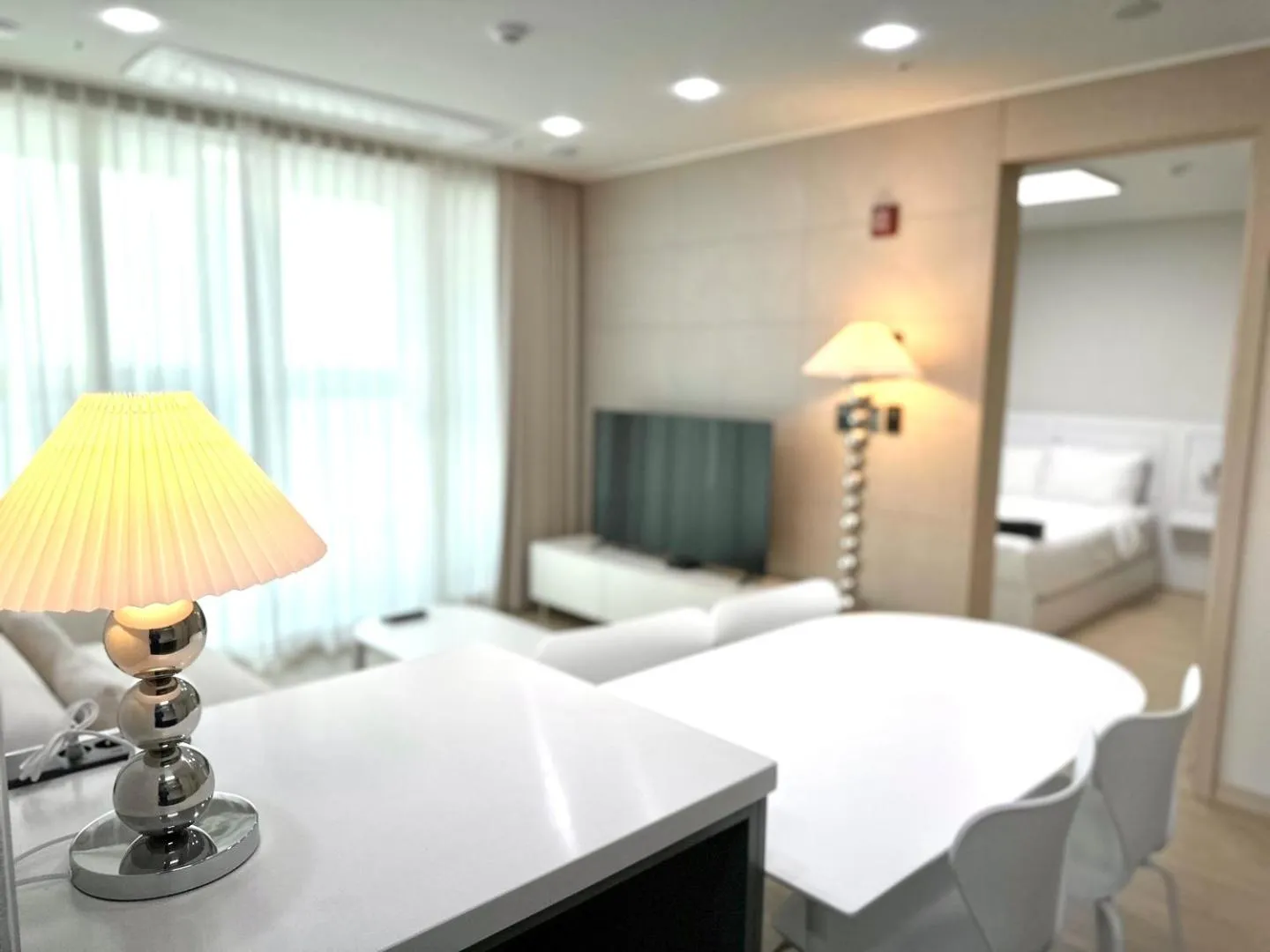 Photo of the whole room, Bed in The November Stay Guri Station