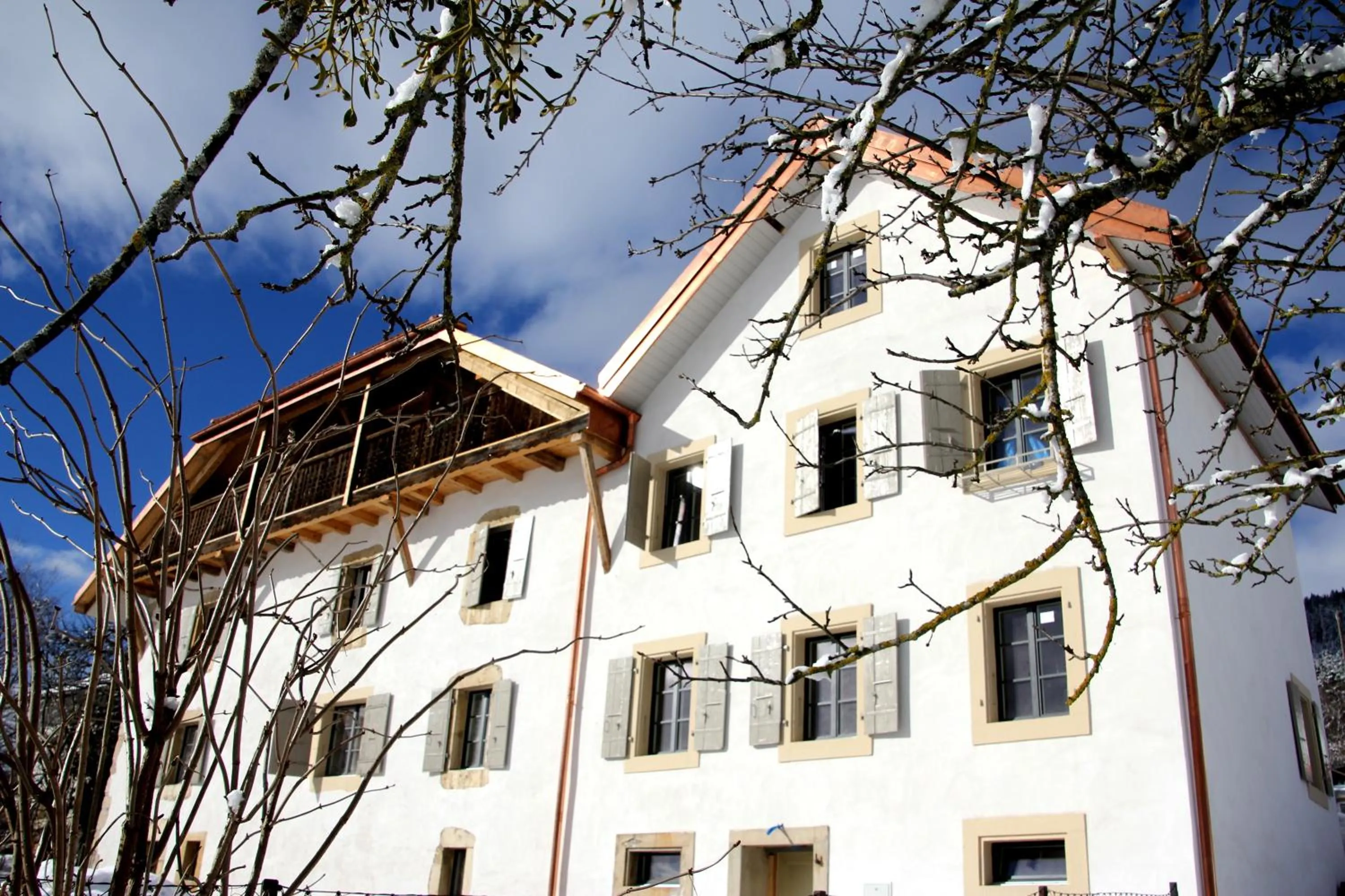 Facade/entrance in La Ferme de la Praz - Rooms with a View