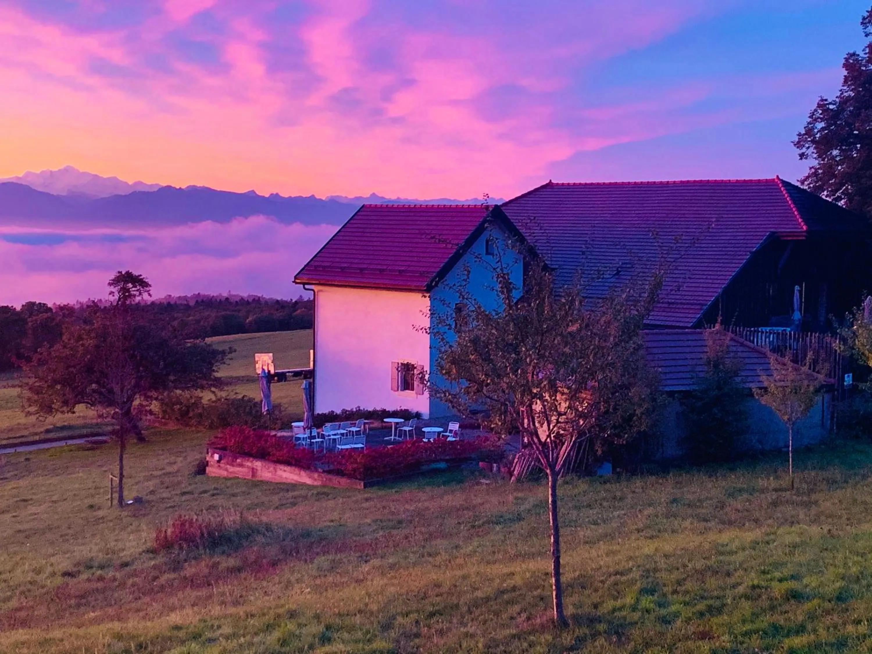 Facade/entrance in La Ferme de la Praz - Rooms with a View