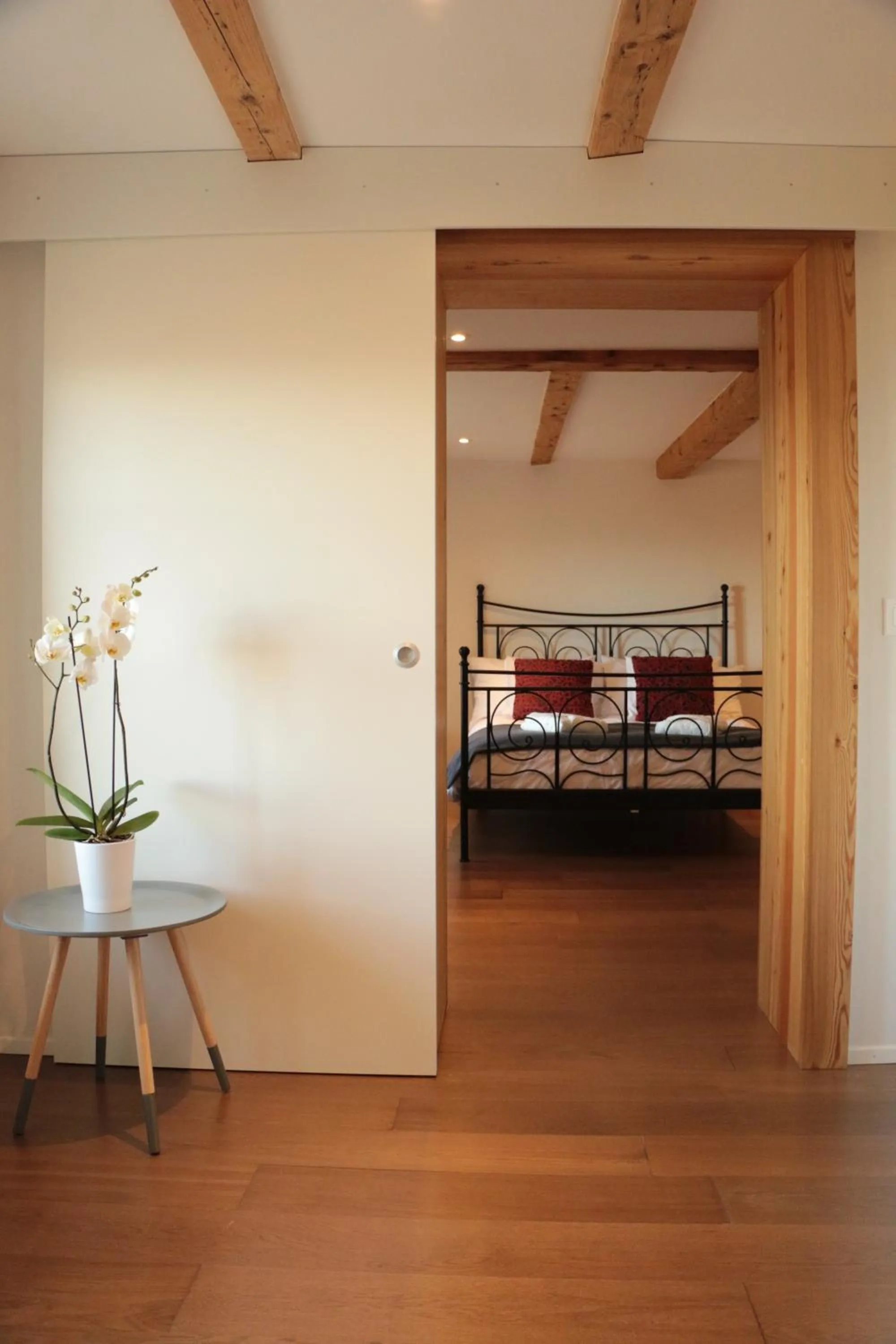 Bedroom, Bed in La Ferme de la Praz - Rooms with a View