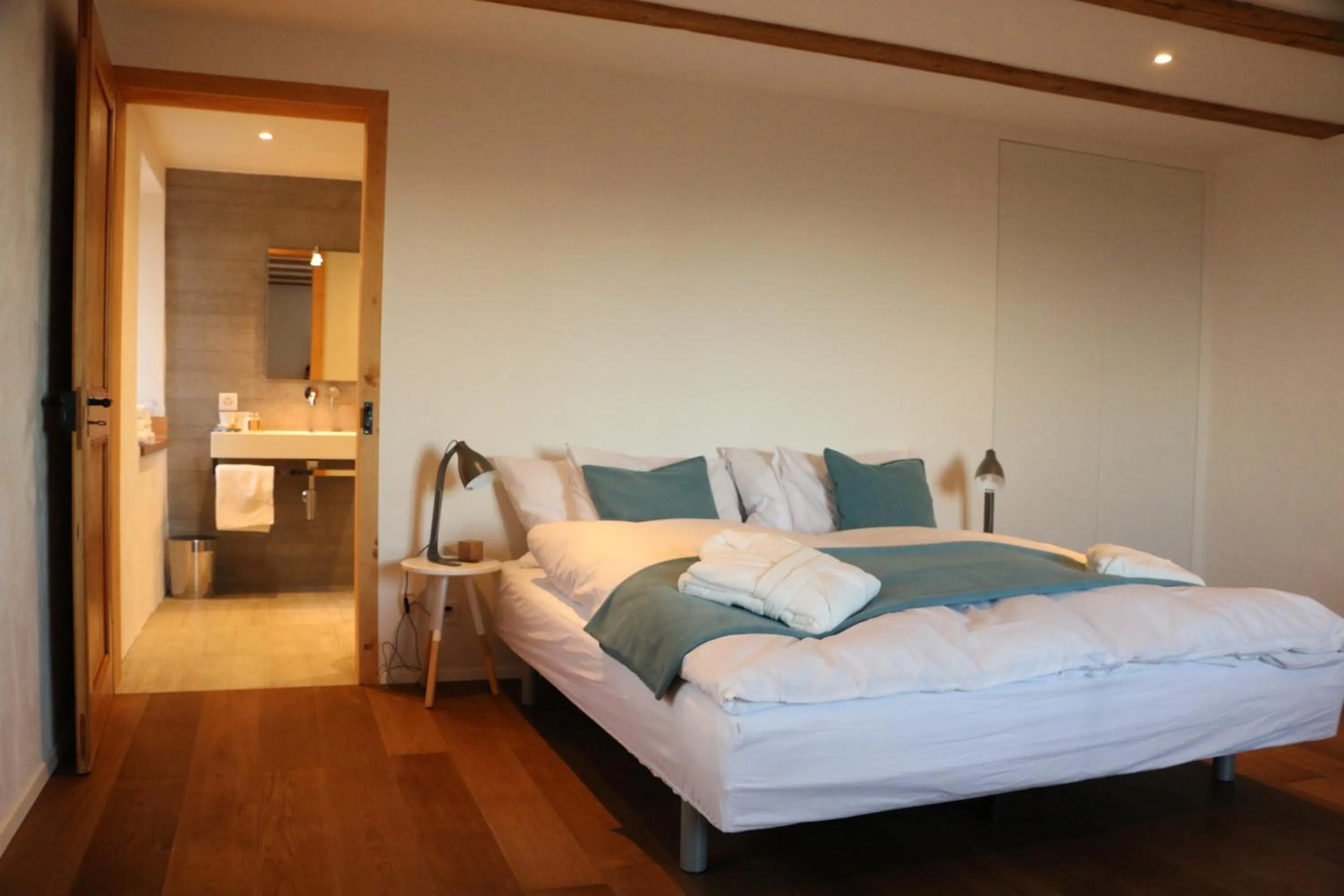 Bedroom, Bed in La Ferme de la Praz - Rooms with a View