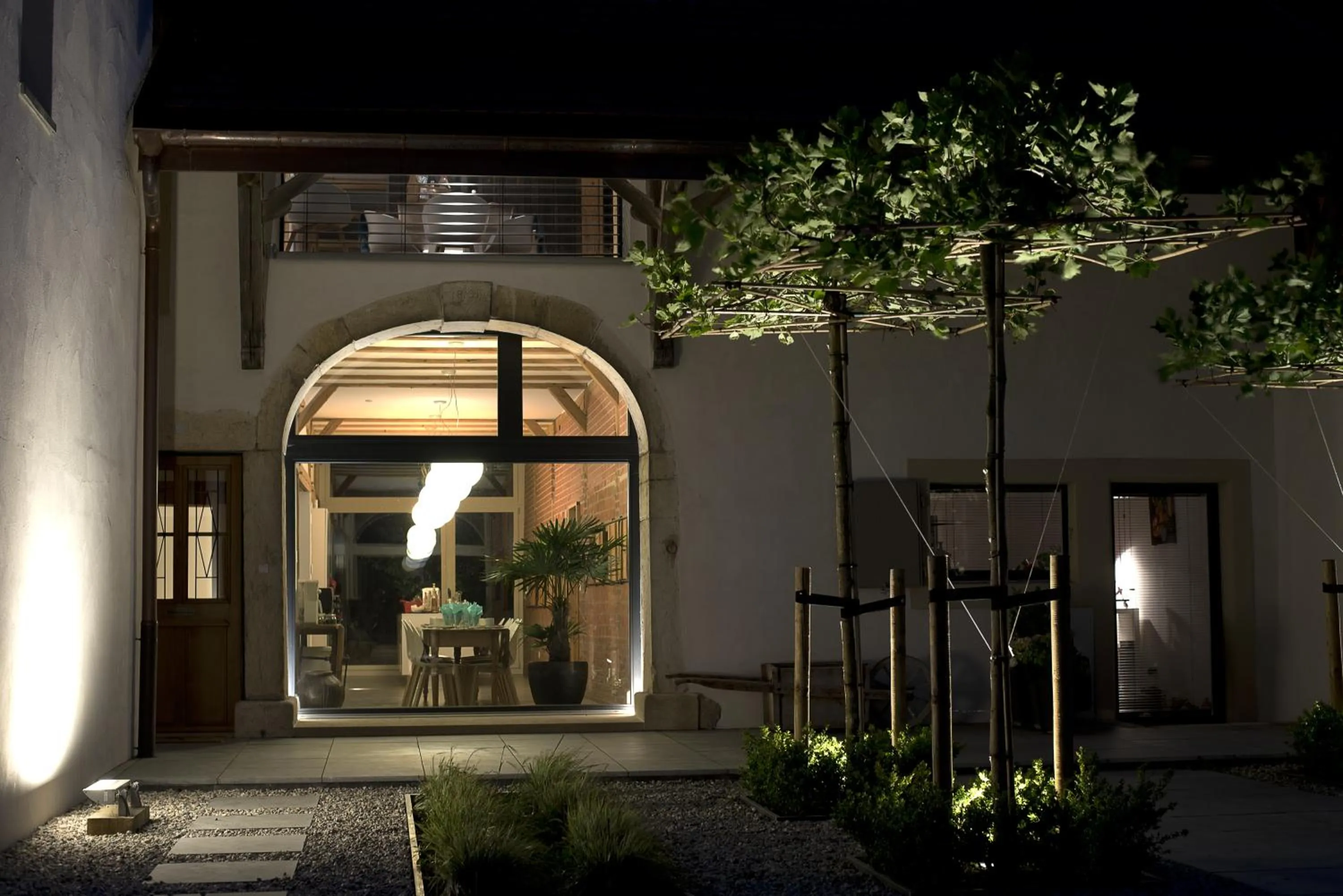 Facade/entrance in La Ferme de la Praz - Rooms with a View