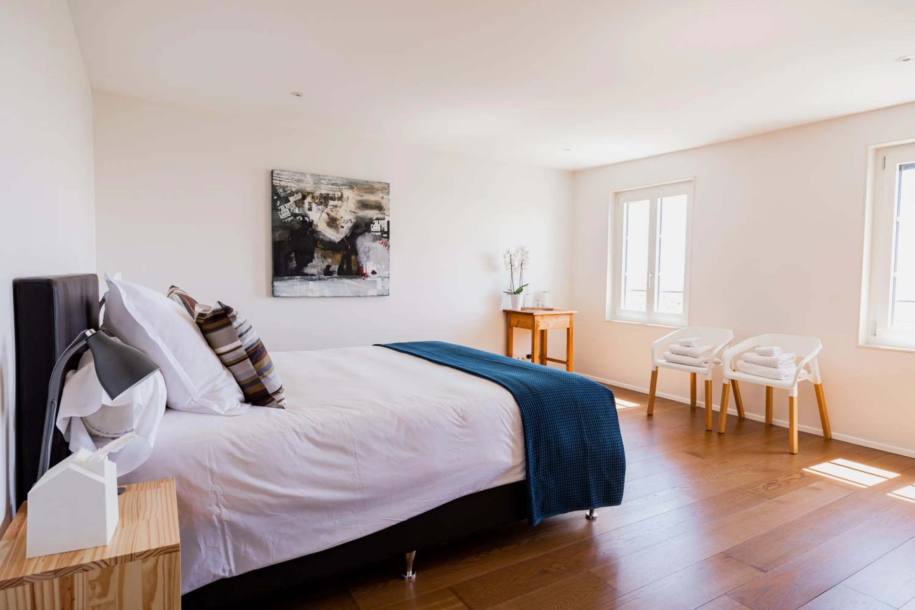 Bed in La Ferme de la Praz - Rooms with a View