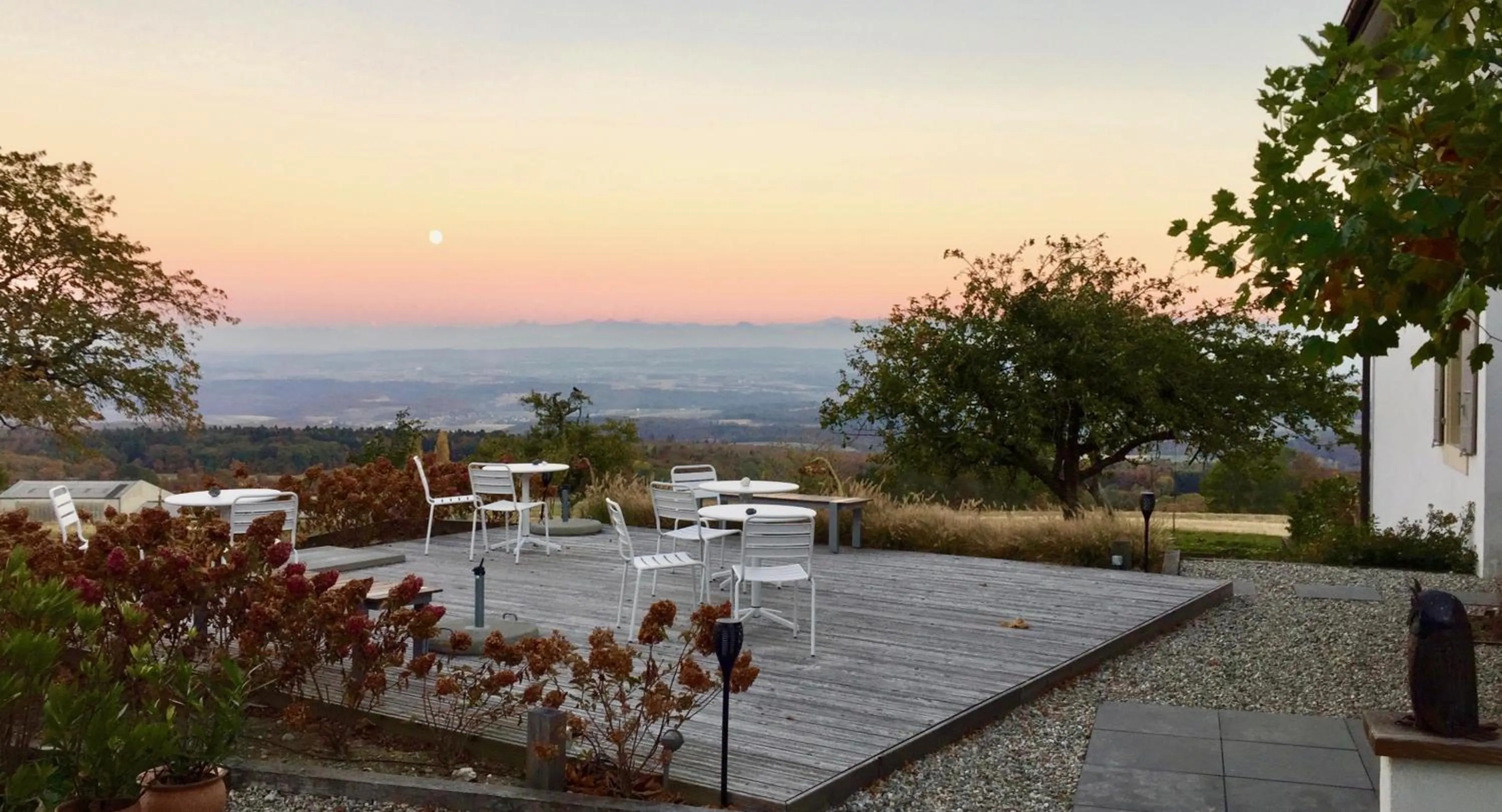 Balcony/Terrace in La Ferme de la Praz - Rooms with a View