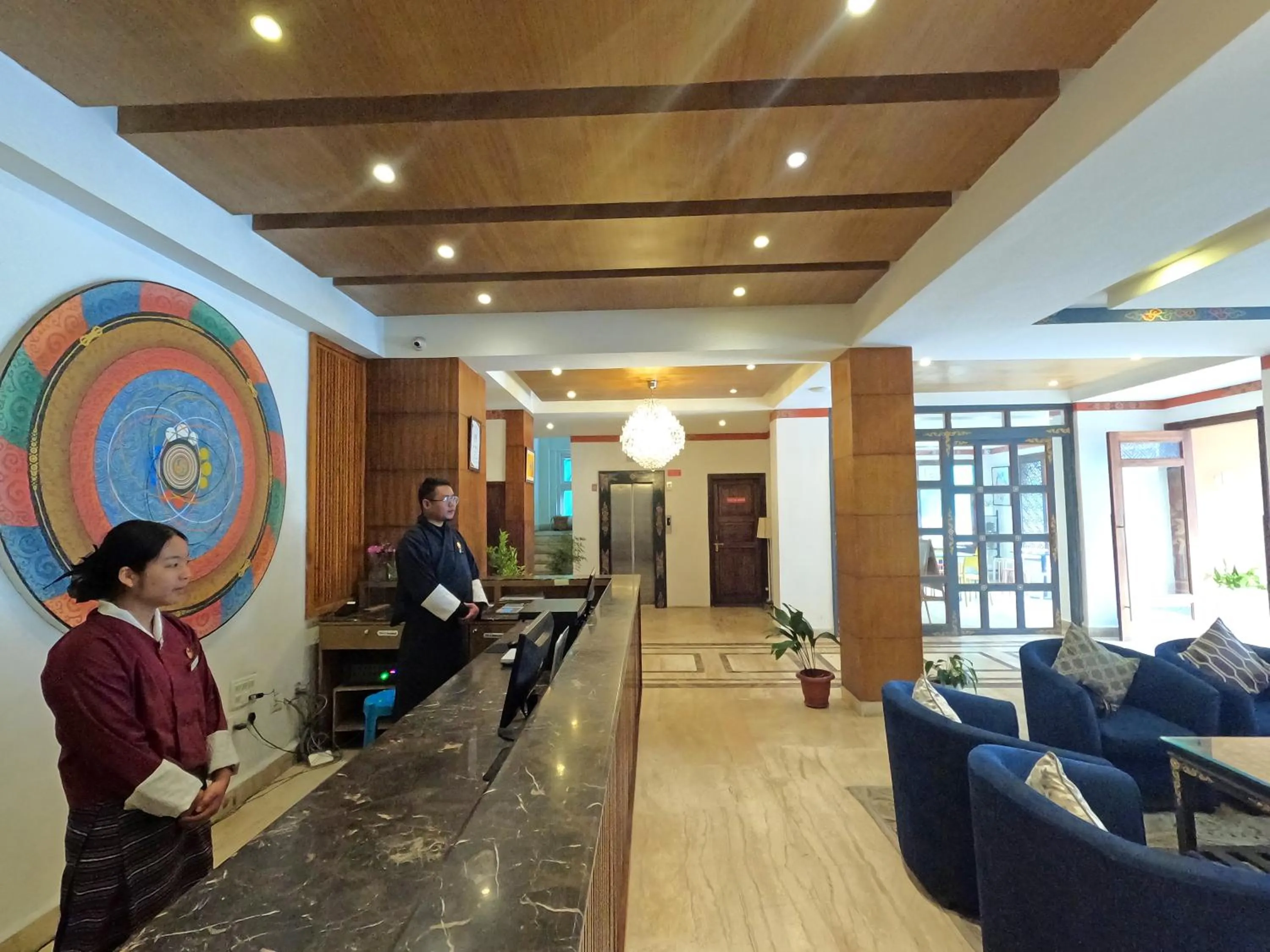 Lobby or reception in Gakyil Thimphu