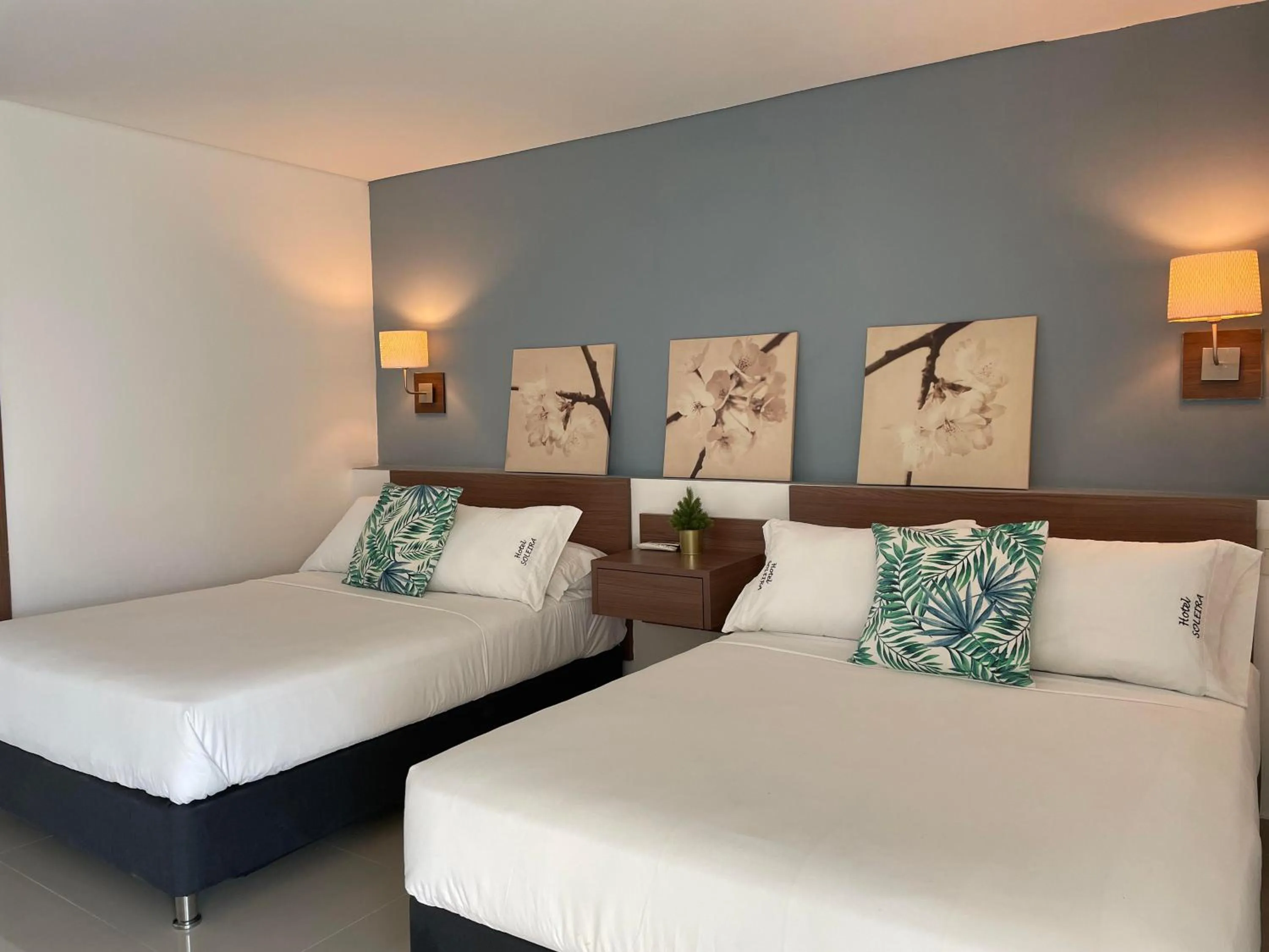 Bed in Hotel Soleira