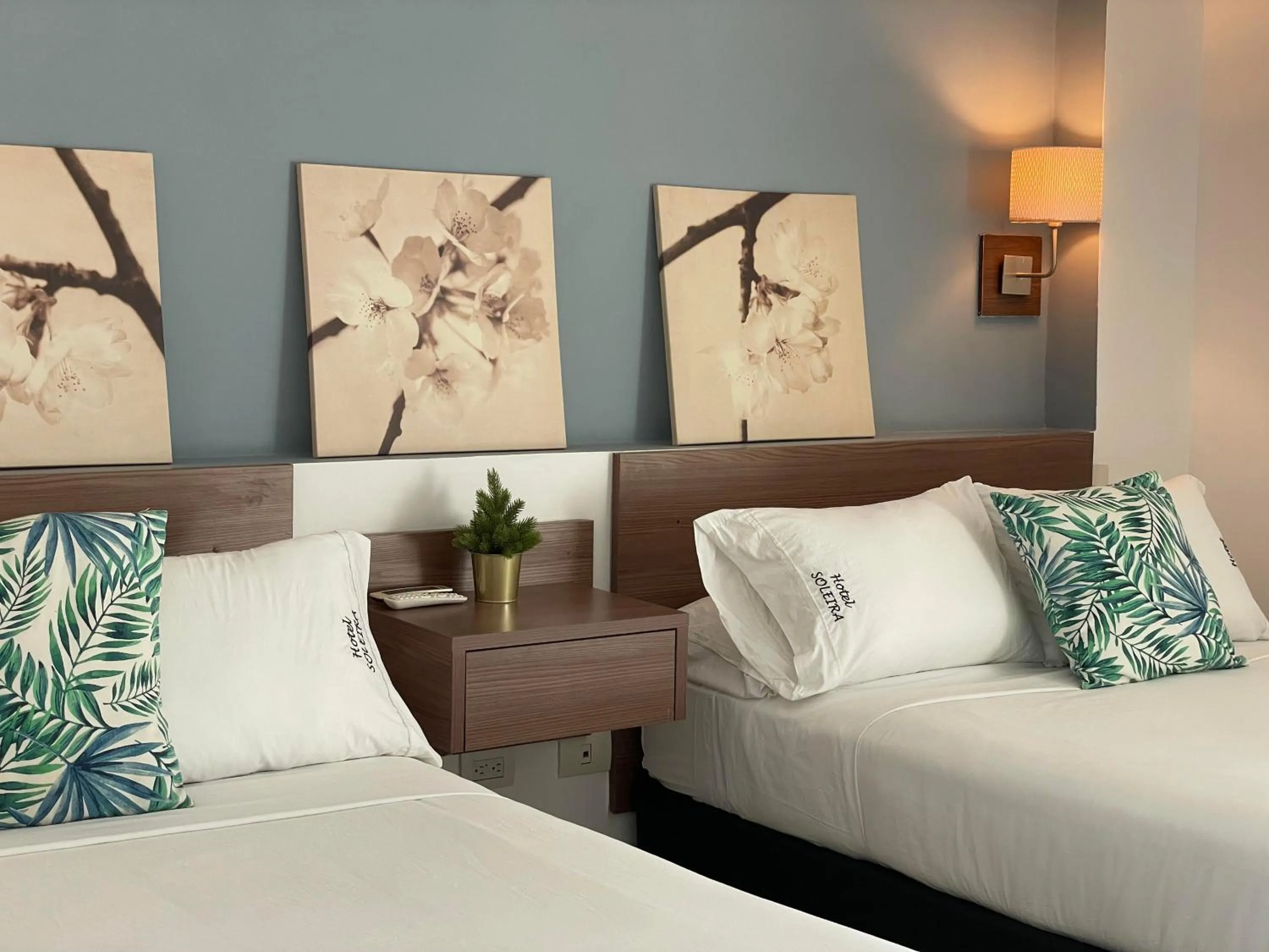 Bed in Hotel Soleira