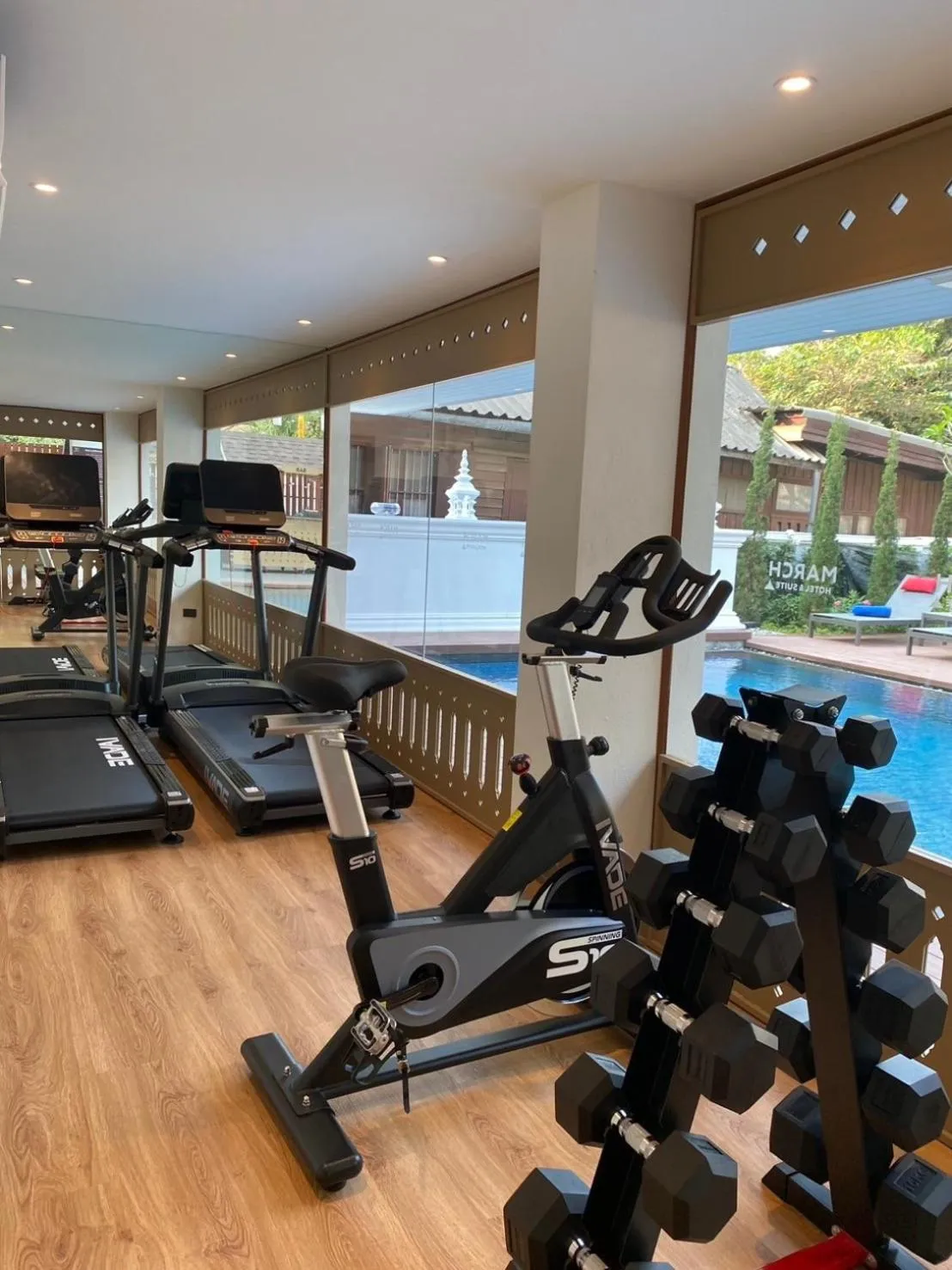 Fitness centre/facilities in March Hotel & Suite Riverside