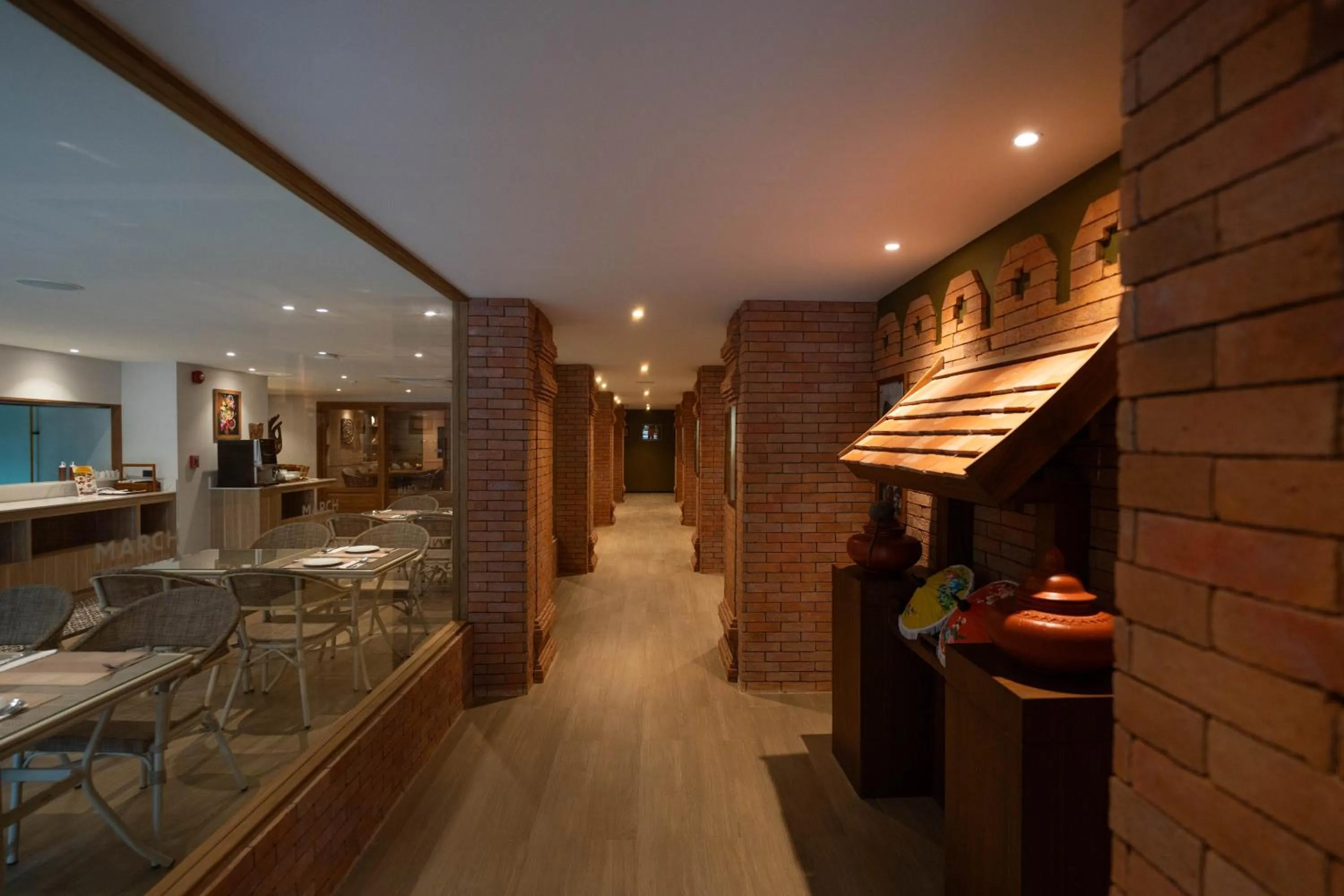 Property building in March Hotel & Suite Riverside