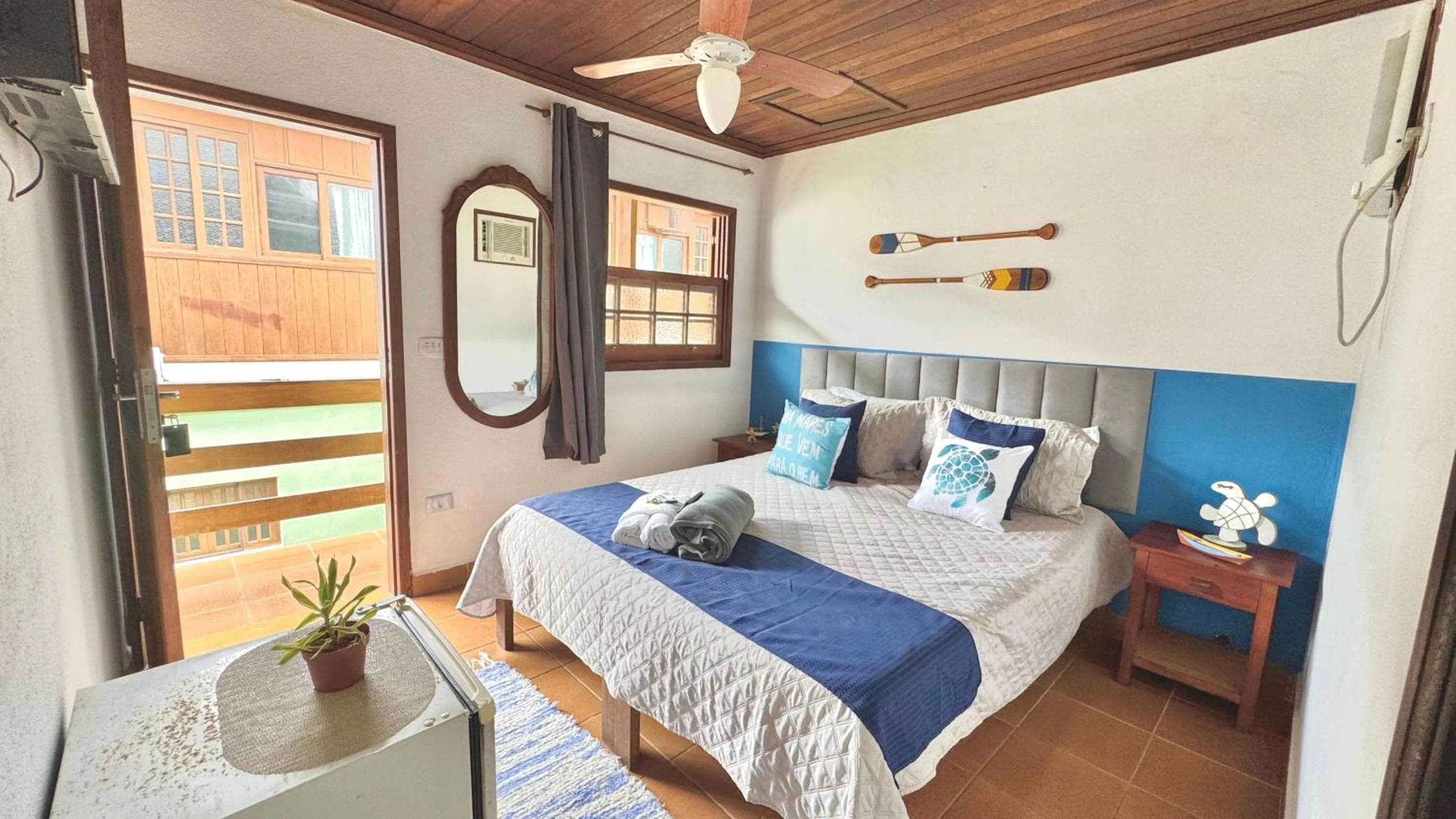 Bed in POUSO DE ICARO - POUSADA NO CENTRO de PARATY