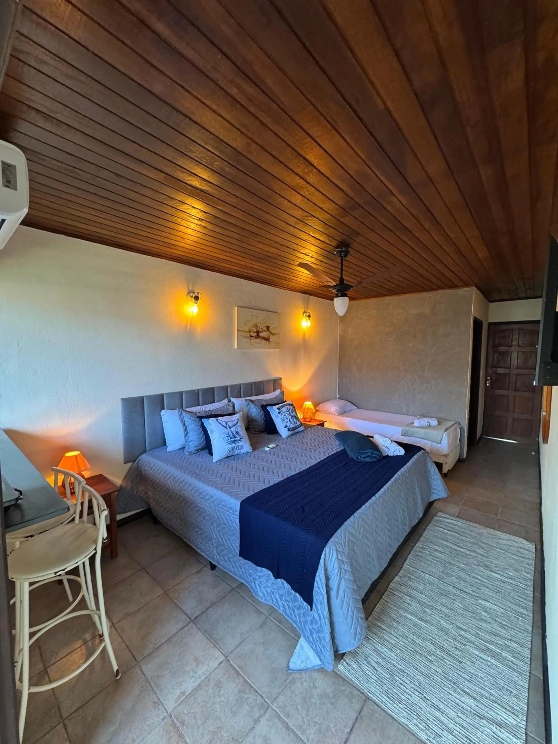 Bed in POUSO DE ICARO - POUSADA NO CENTRO de PARATY