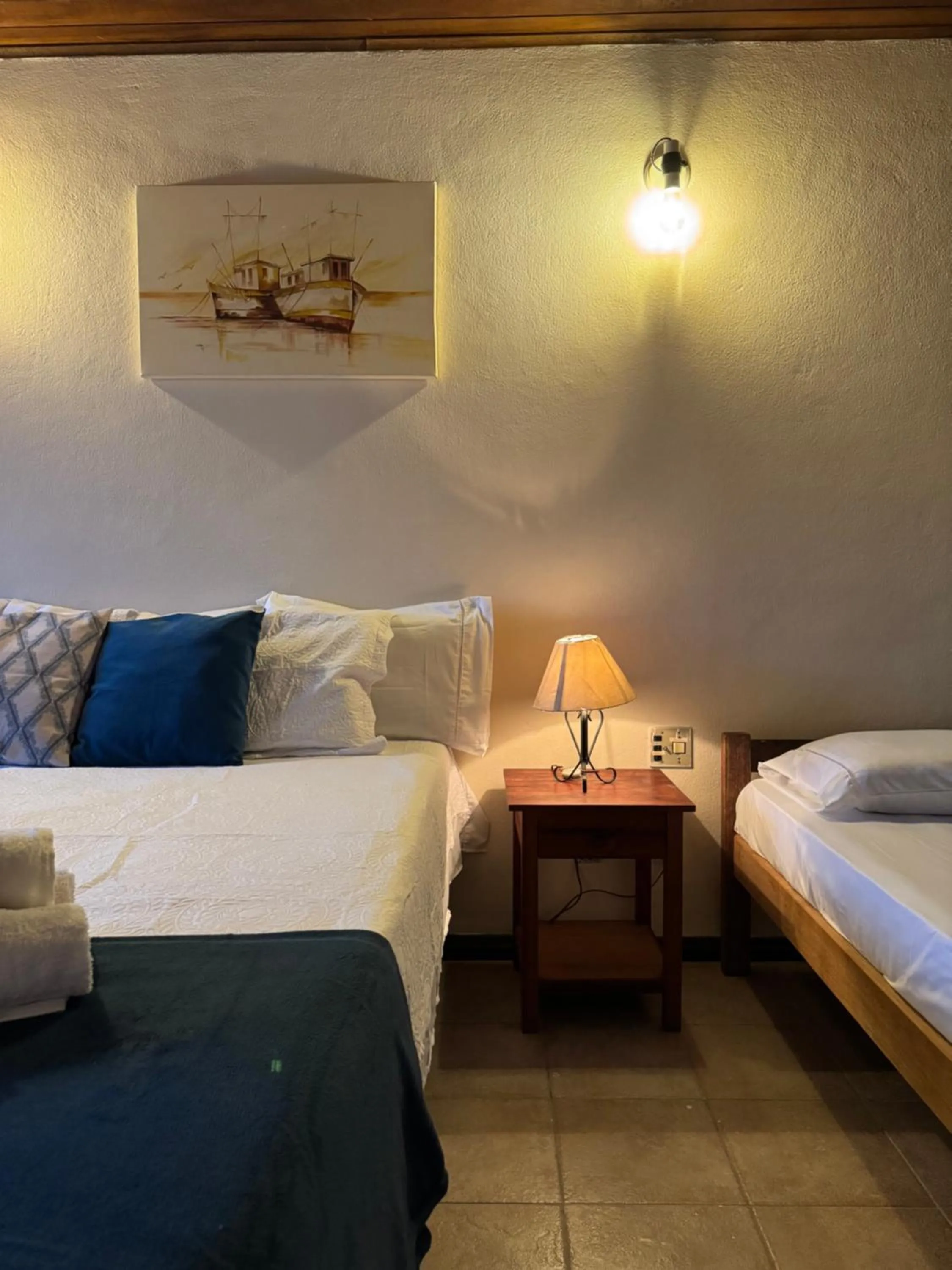 Bed in POUSO DE ICARO - POUSADA NO CENTRO de PARATY