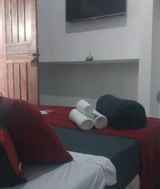 Bed in POUSO DE ICARO - POUSADA NO CENTRO de PARATY