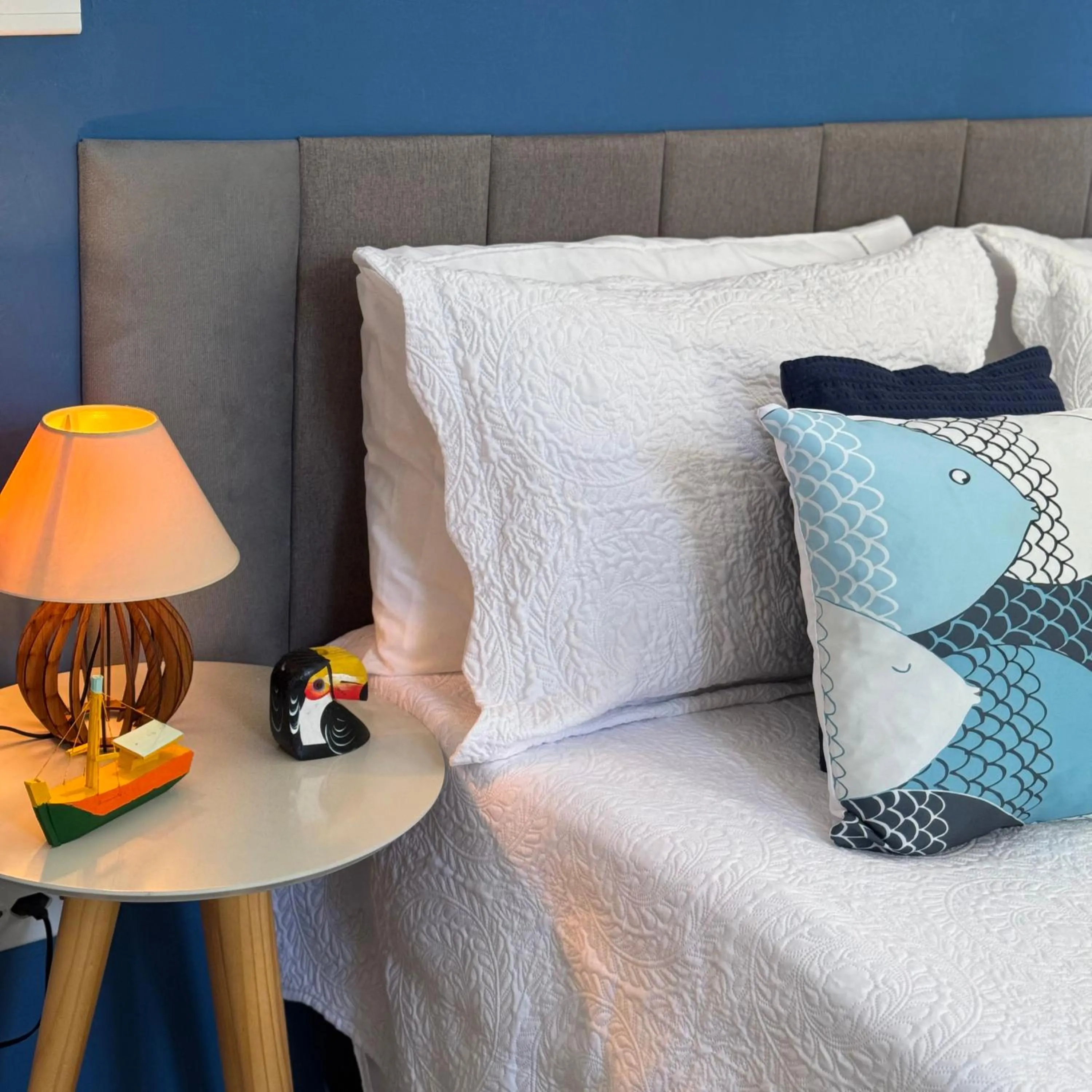 Bed in POUSO DE ICARO - POUSADA NO CENTRO de PARATY