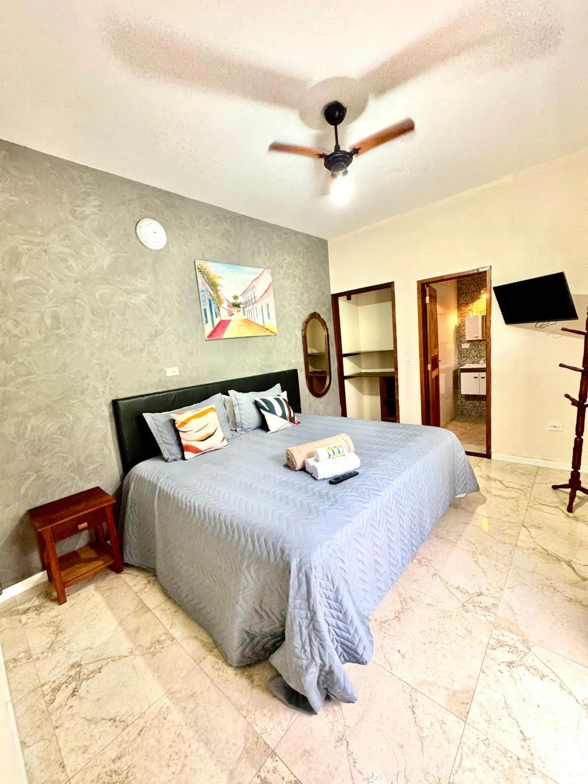 Bed in POUSO DE ICARO - POUSADA NO CENTRO de PARATY