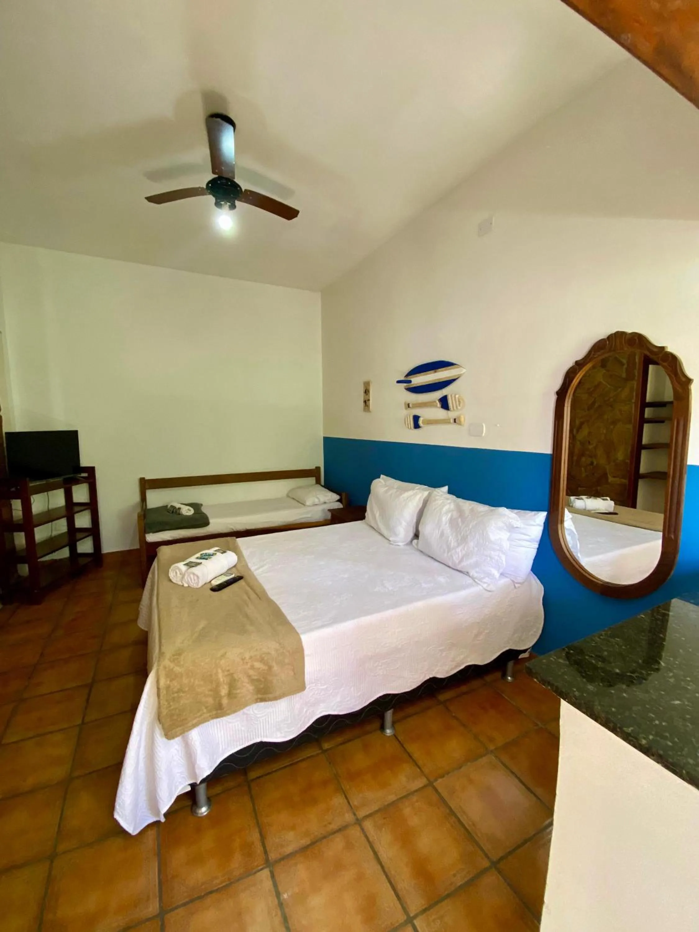 Bed in POUSO DE ICARO - POUSADA NO CENTRO de PARATY