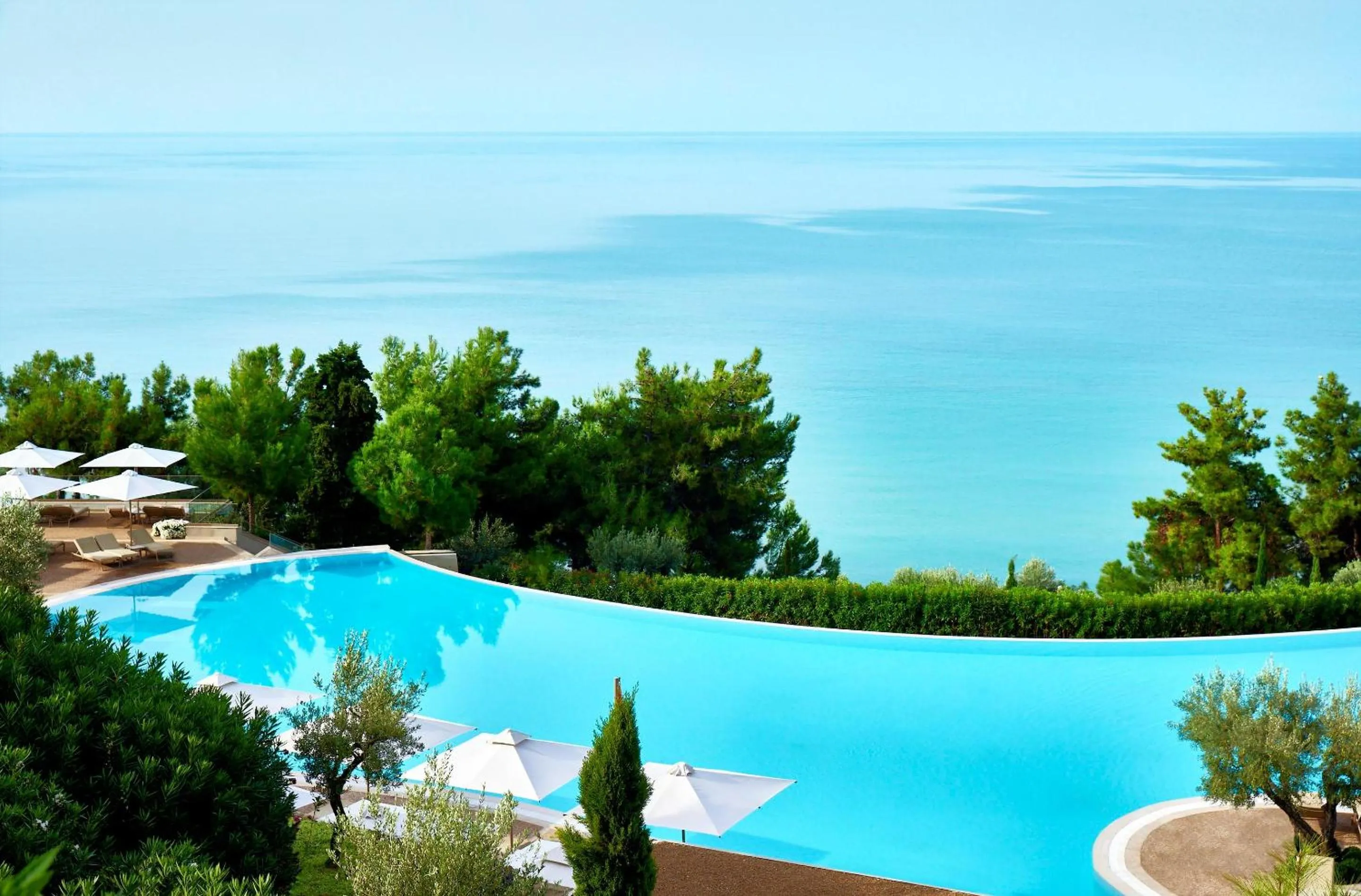 Swimming pool in Ikos Oceania
