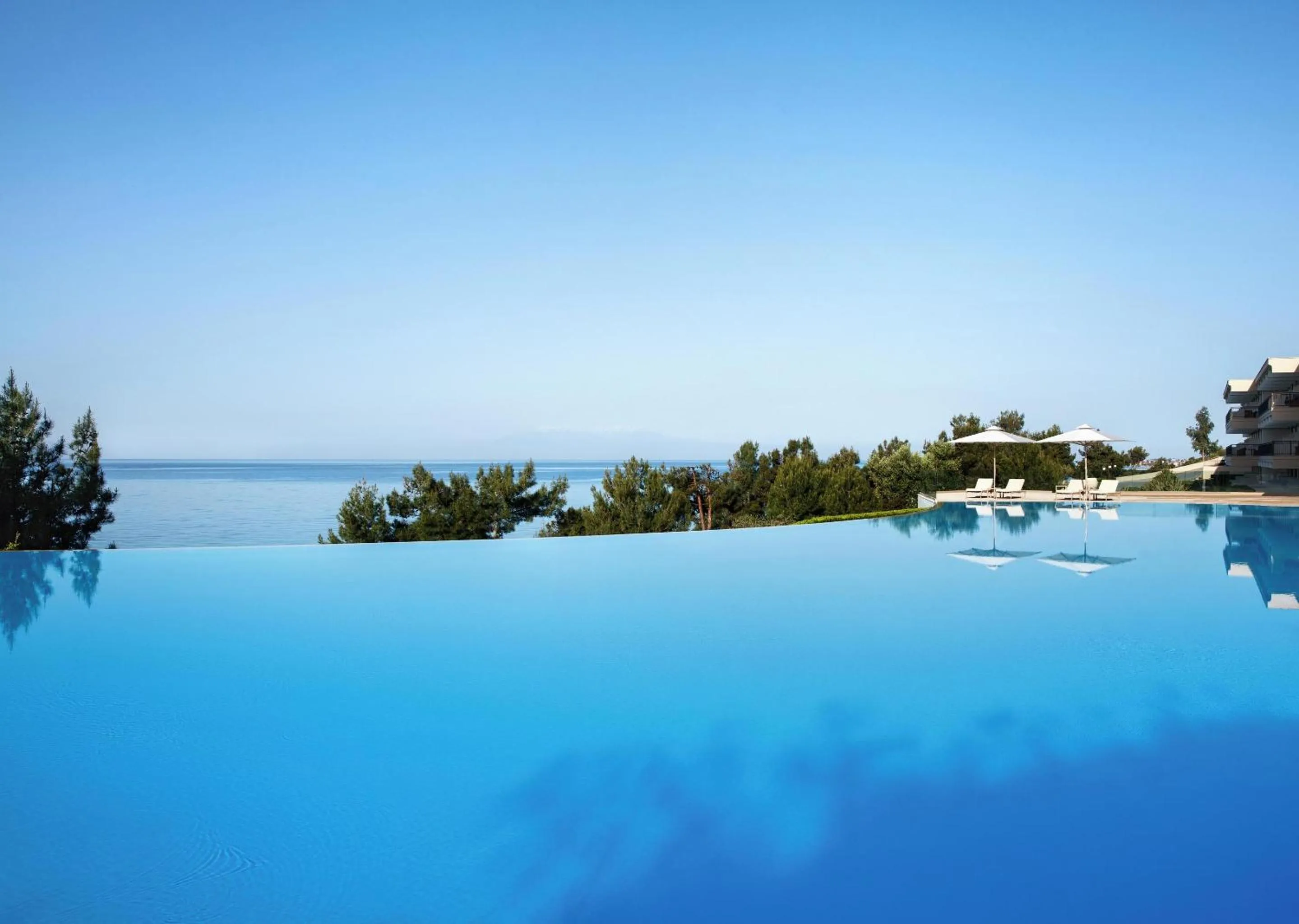 Swimming pool in Ikos Oceania