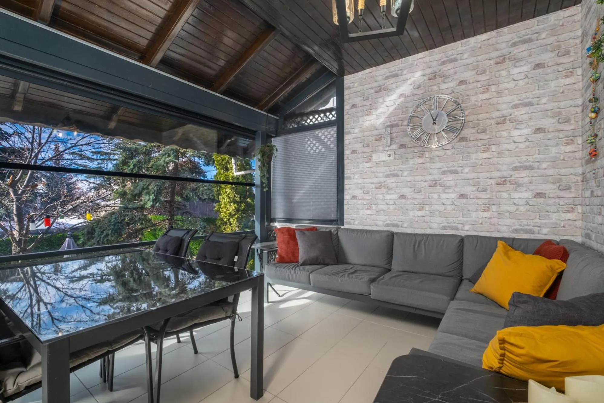 Patio in Uludag Tatil Evleri & Villa Dogus Uludağ