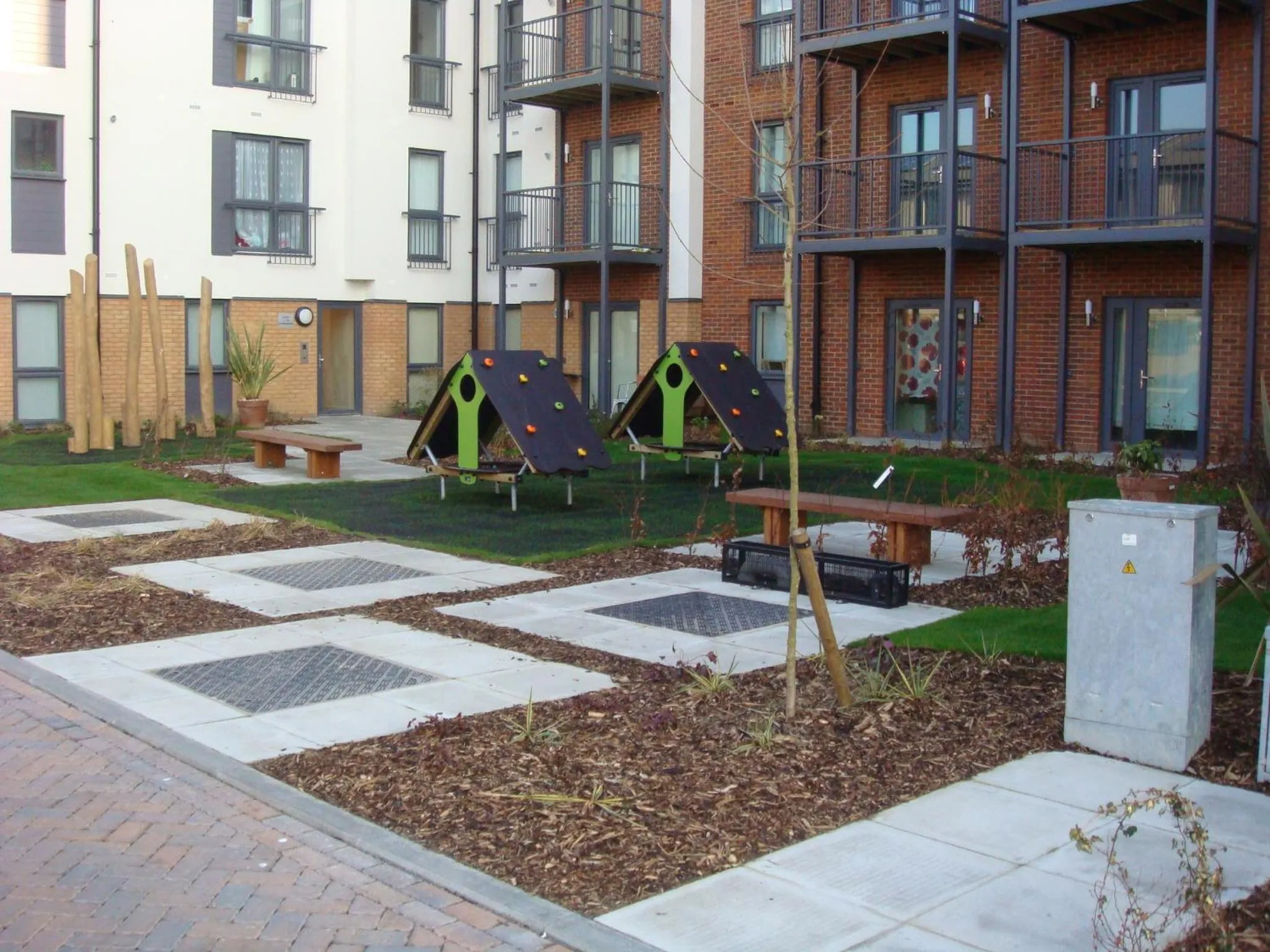 Facade/entrance in Greenwich House