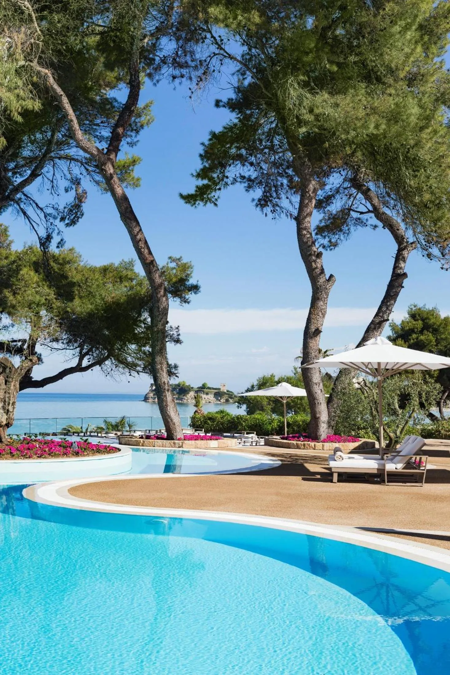 Swimming pool in Sani Club