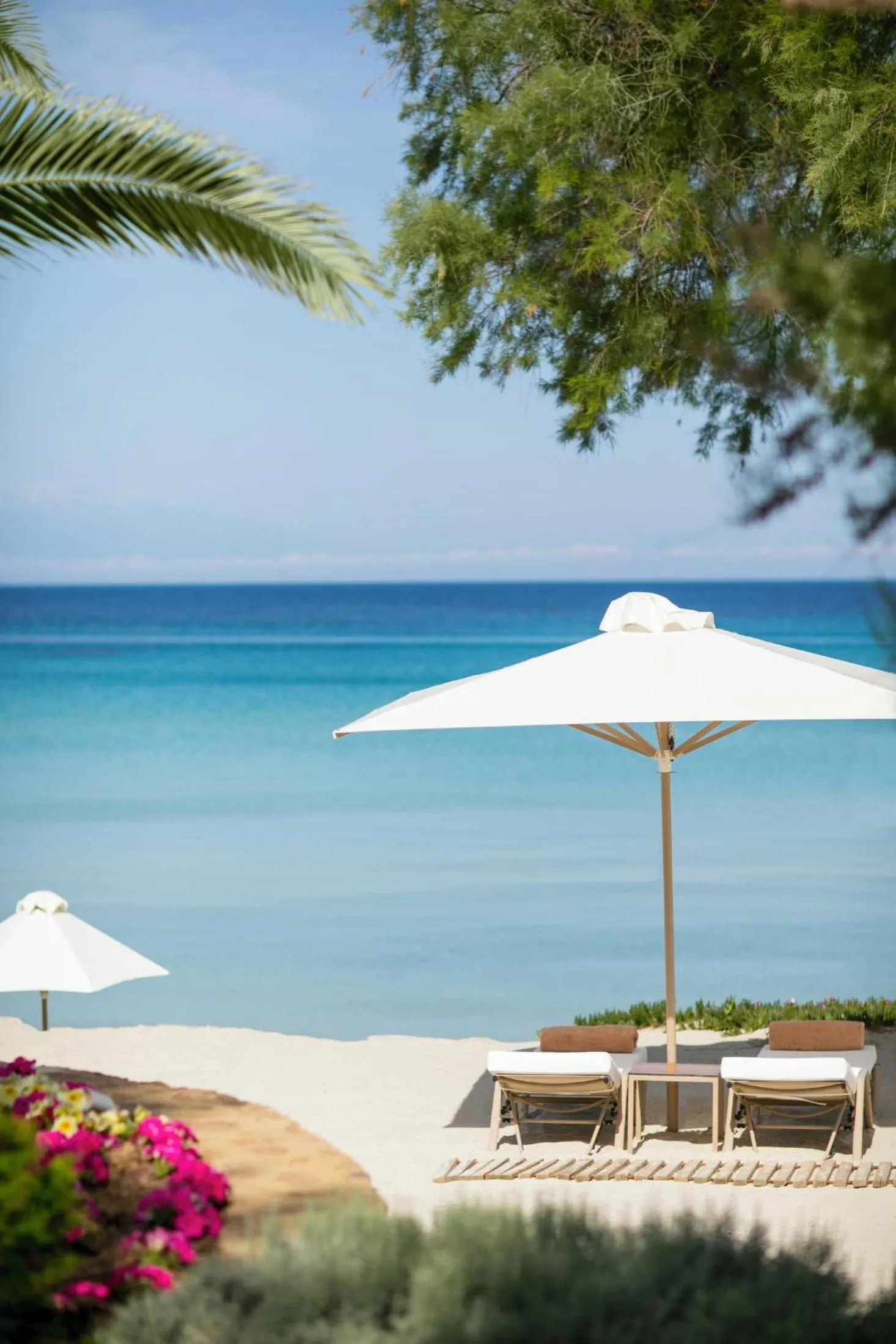 Beach in Sani Club