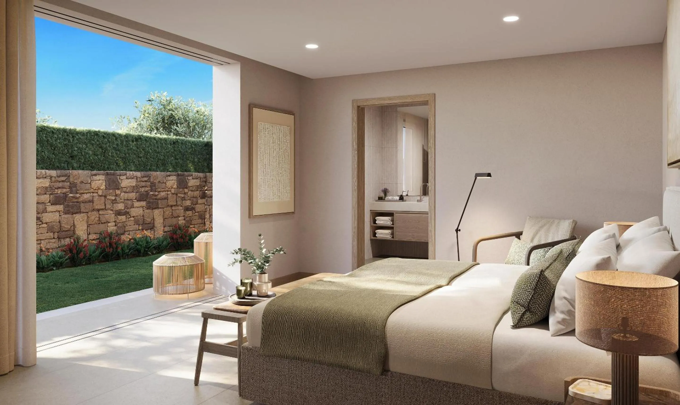 Photo of the whole room, Bed in Sani Club