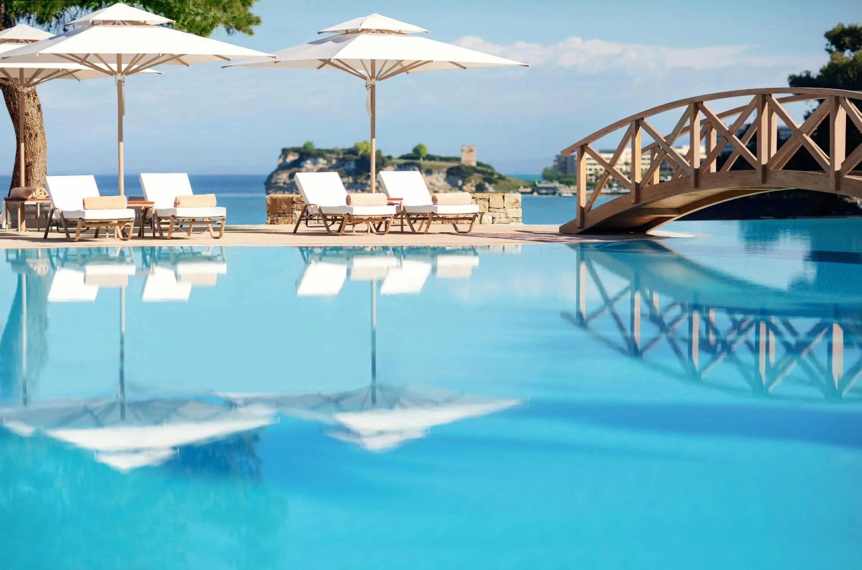 Swimming pool in Sani Club