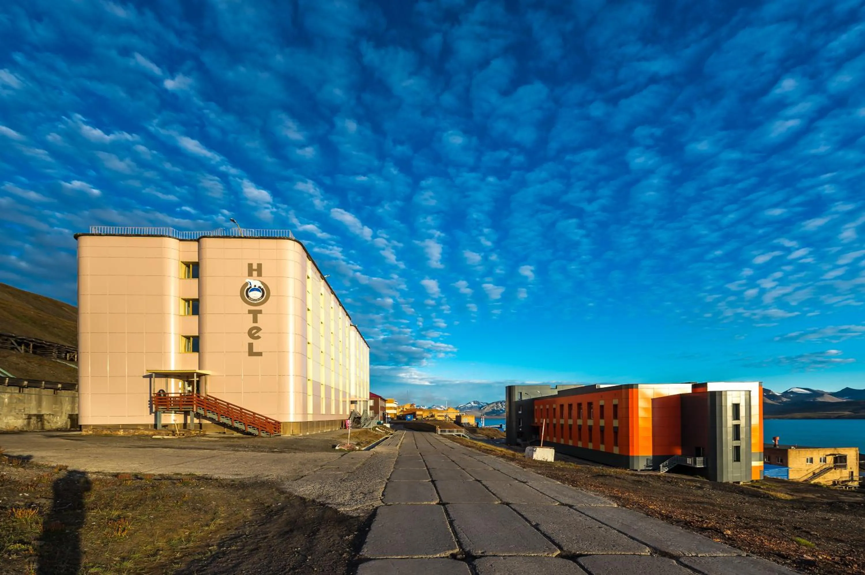 Property building in Hotel Barentsburg