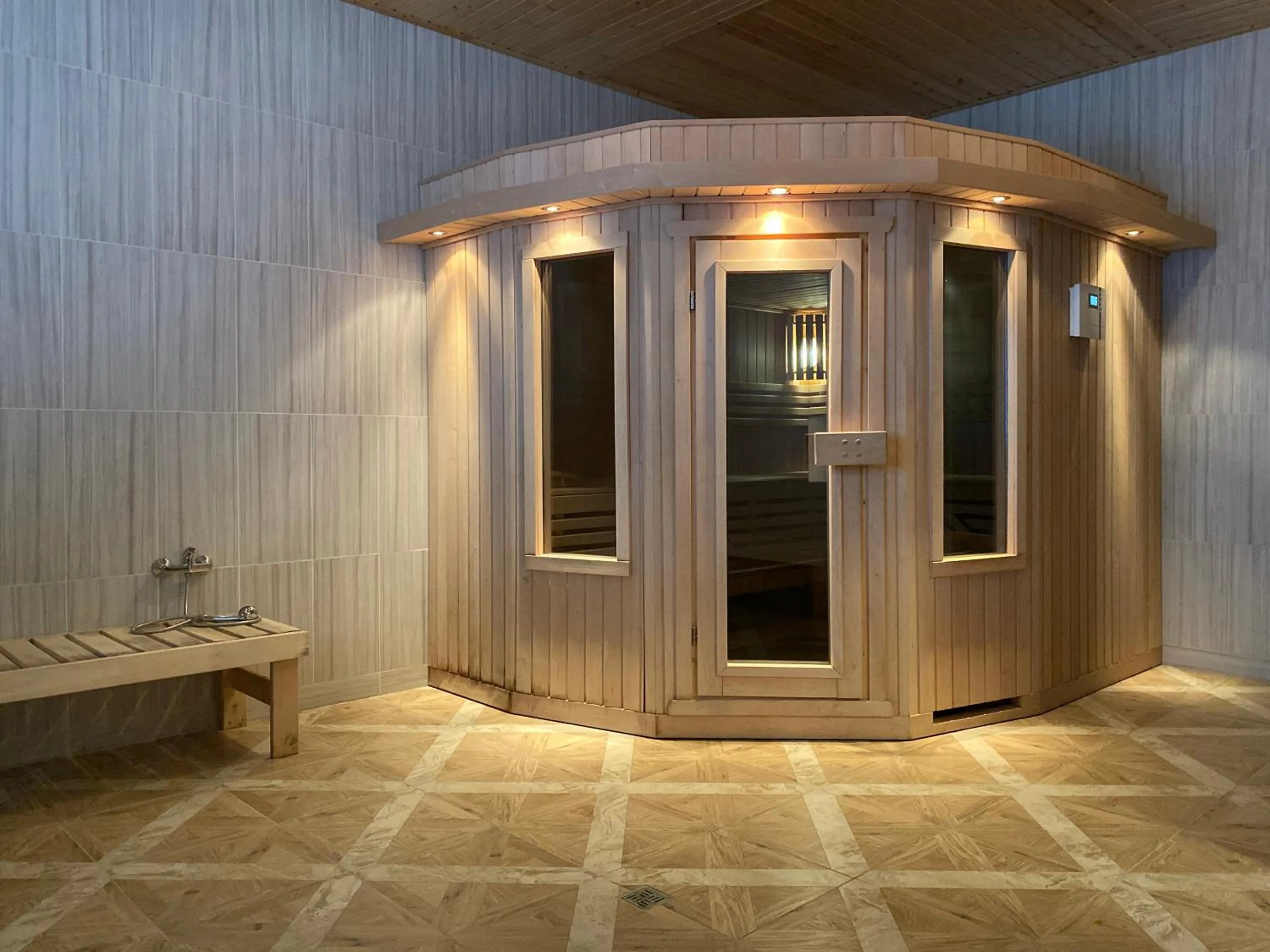 Sauna in Hotel Barentsburg