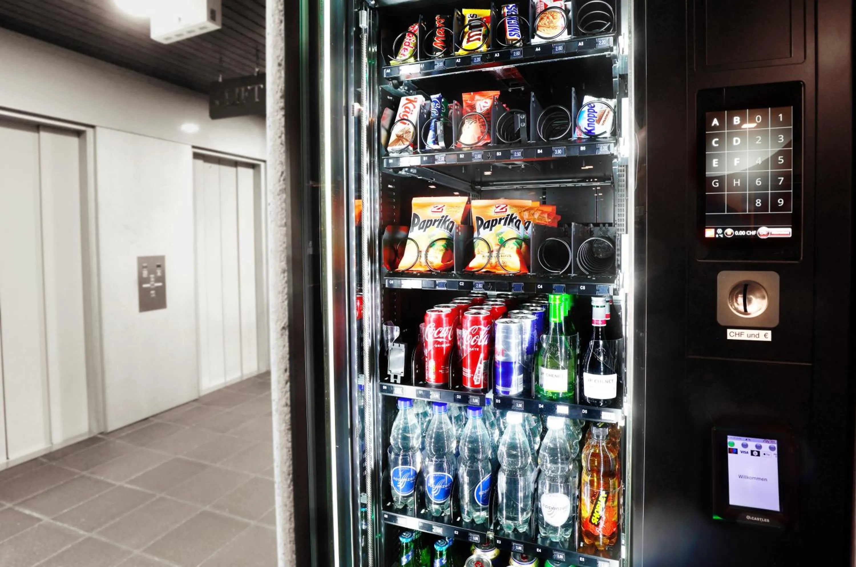 vending machine in Hotel Thurgauerhof Self-Check-in