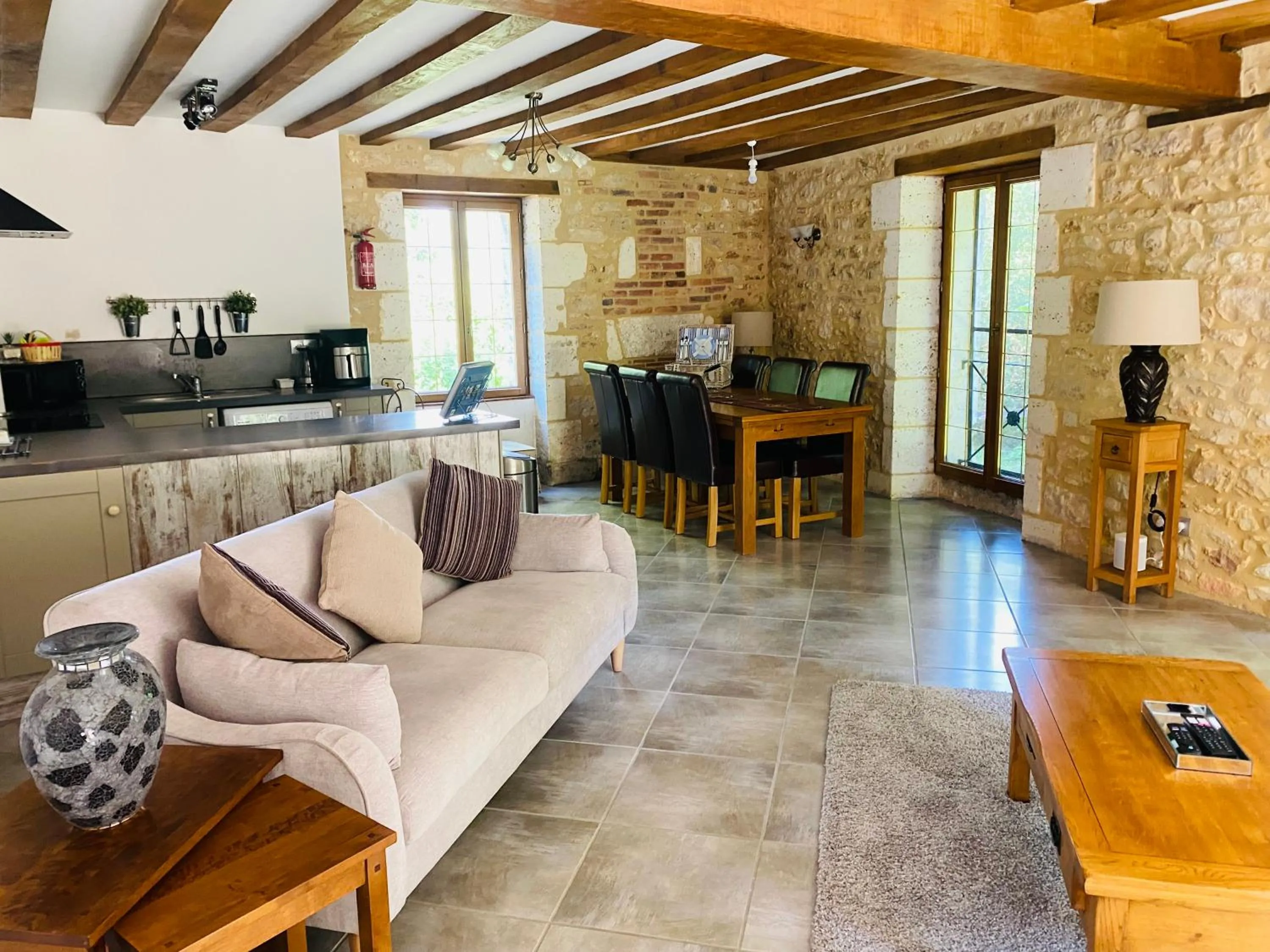 Living room in Moulin du Fontcourt