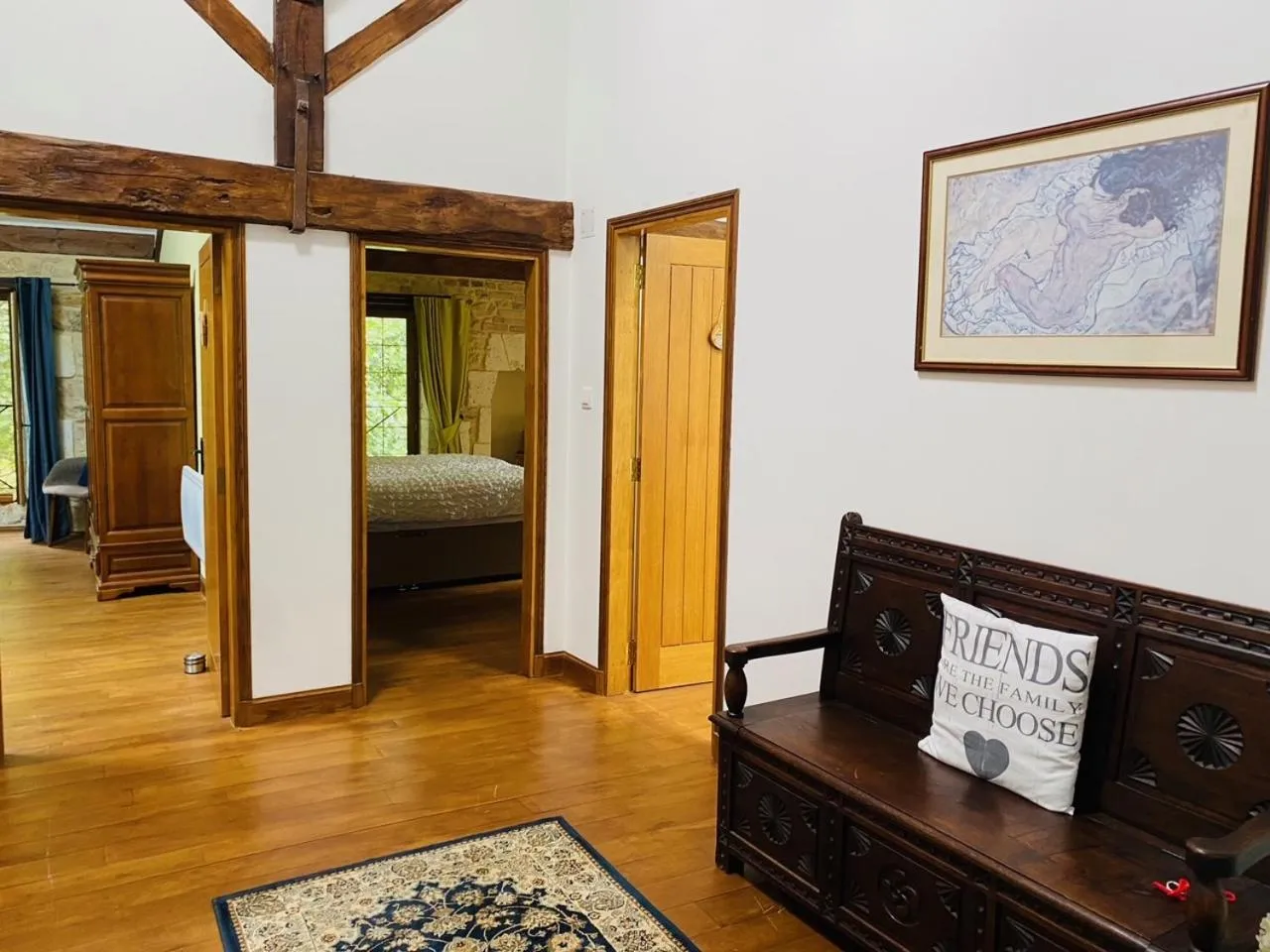 Property building, Bed in Moulin du Fontcourt