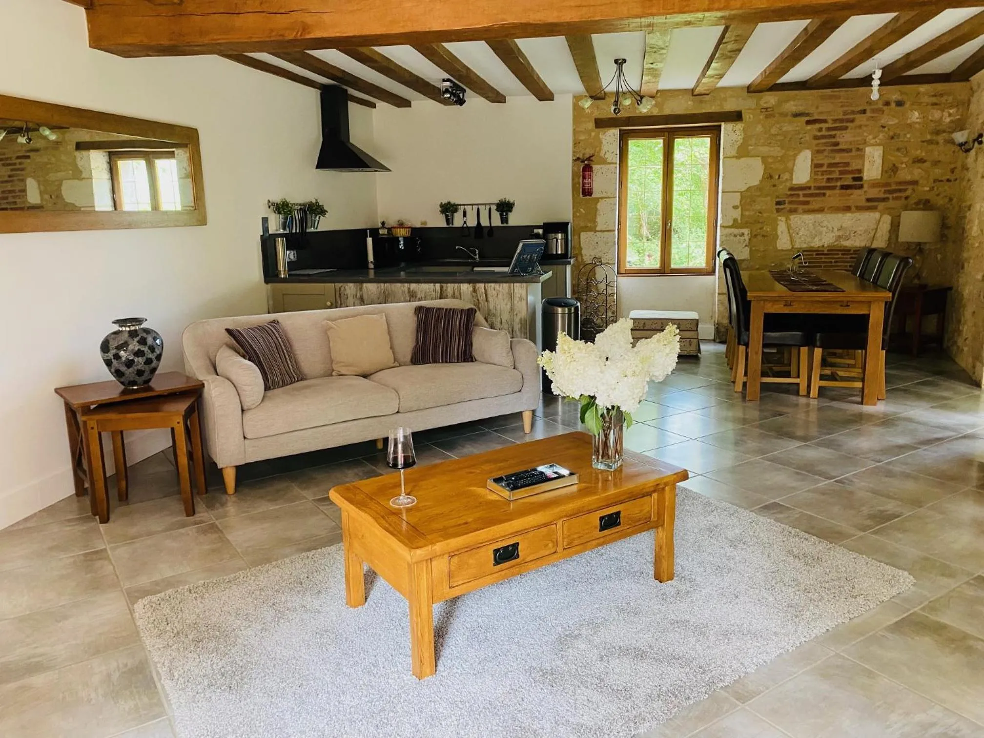 Living room in Moulin du Fontcourt