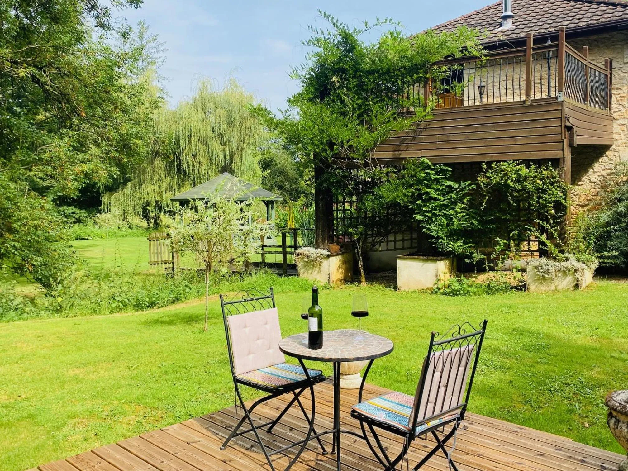 Garden in Moulin du Fontcourt
