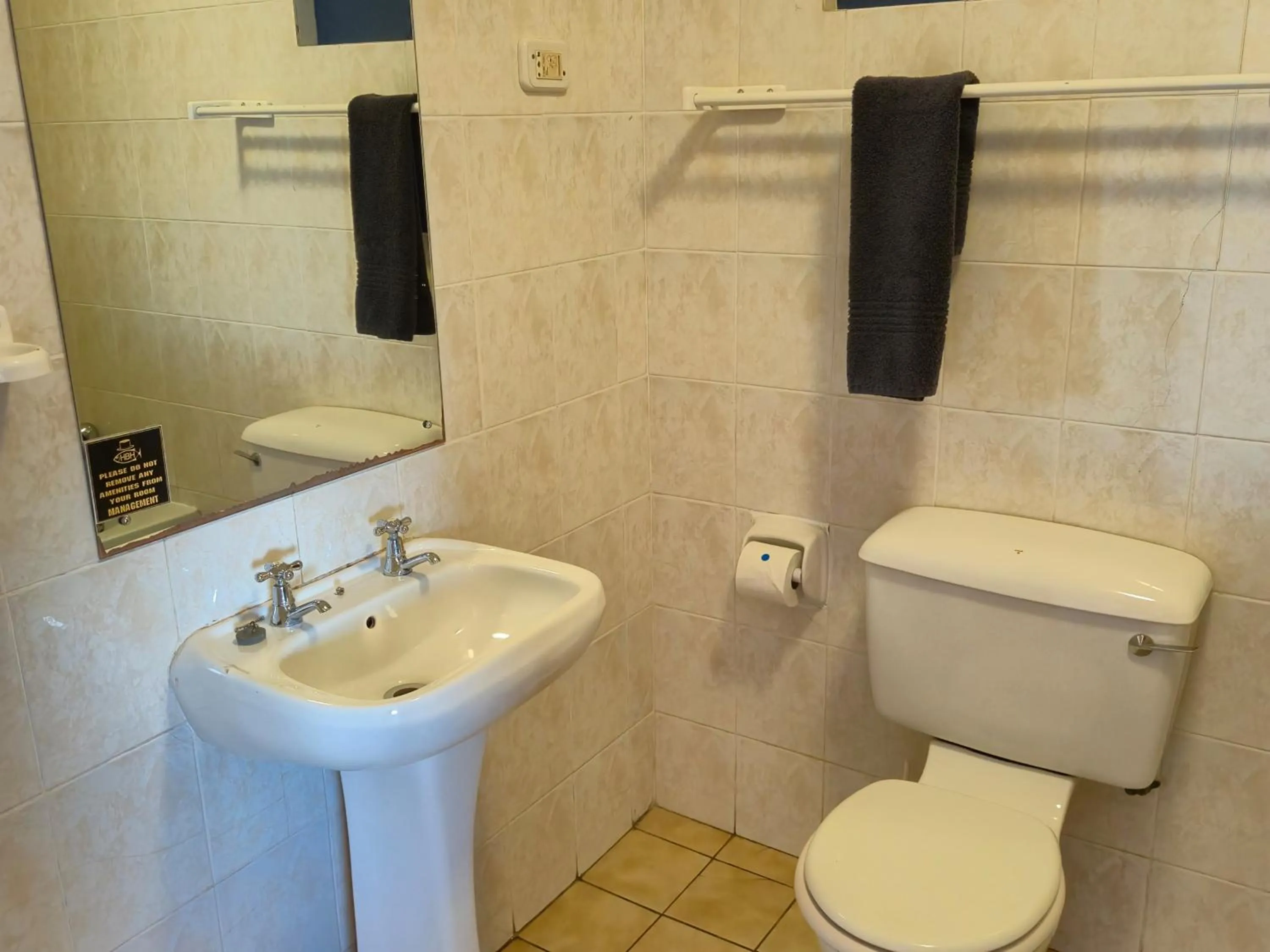 Toilet in Hoedjiesbaai Hotel