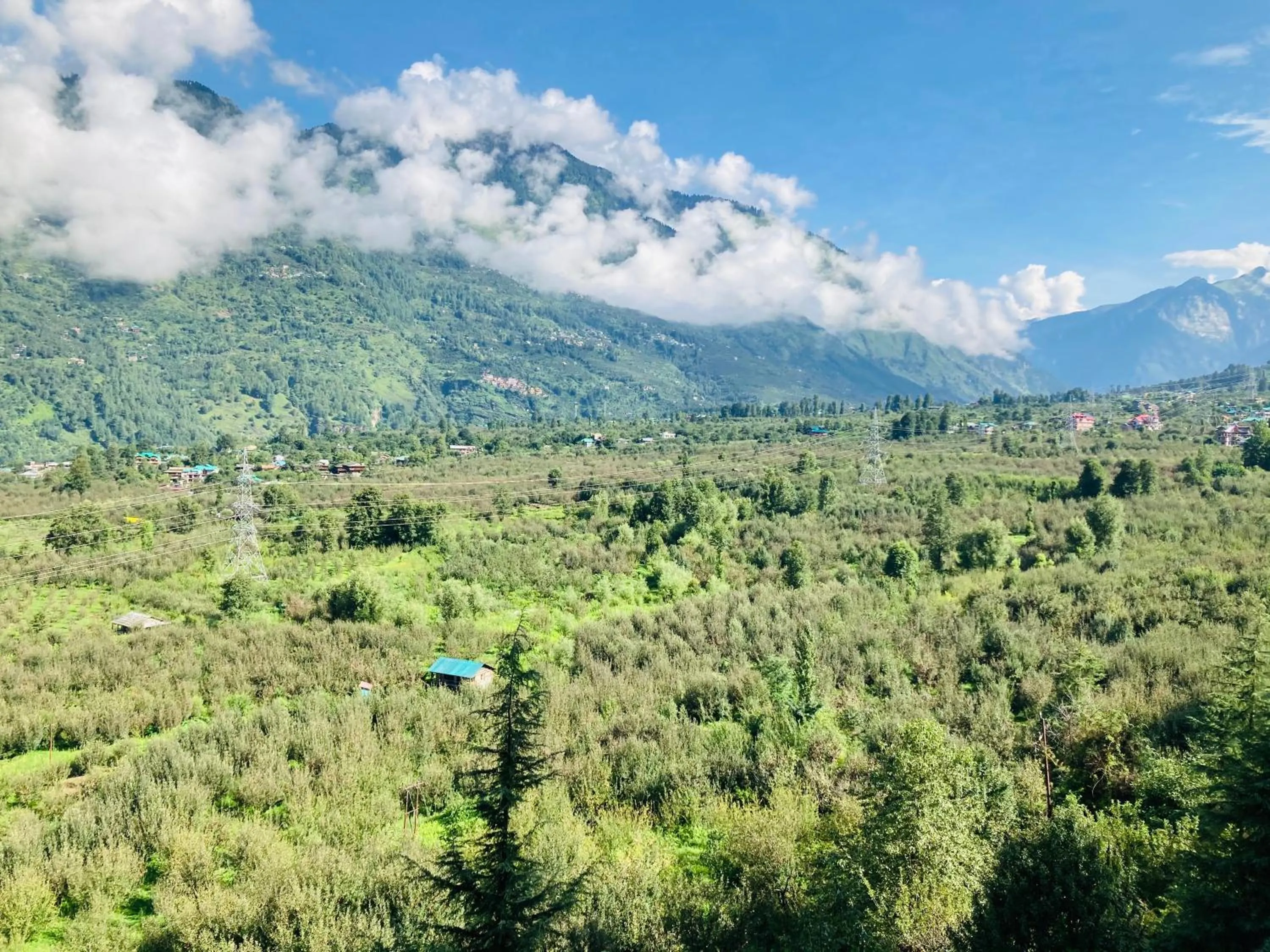 Mountain view in Snow Crest Residency - A Pure Veg Hotel