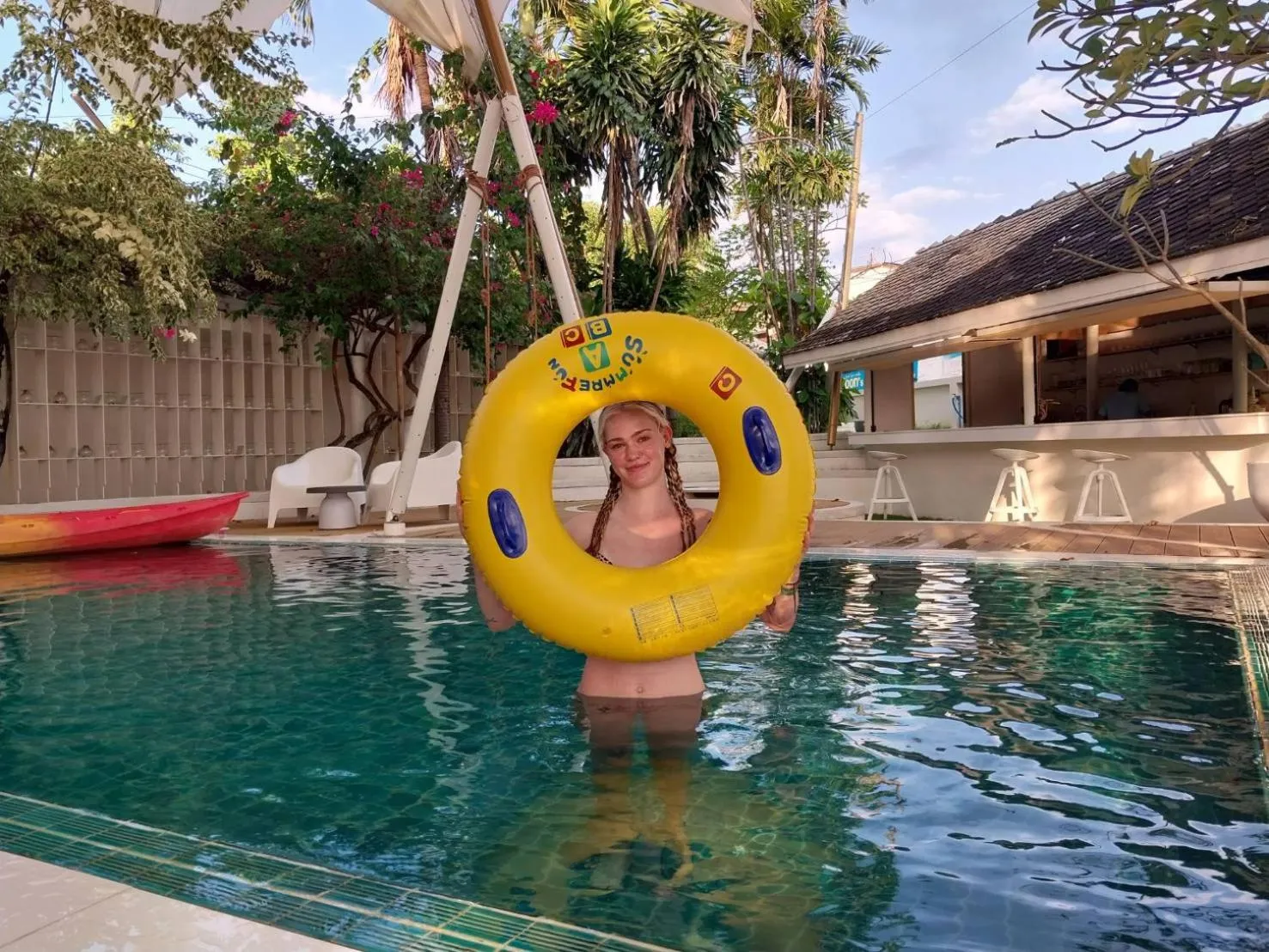 Day in To The Moon Guesthouse