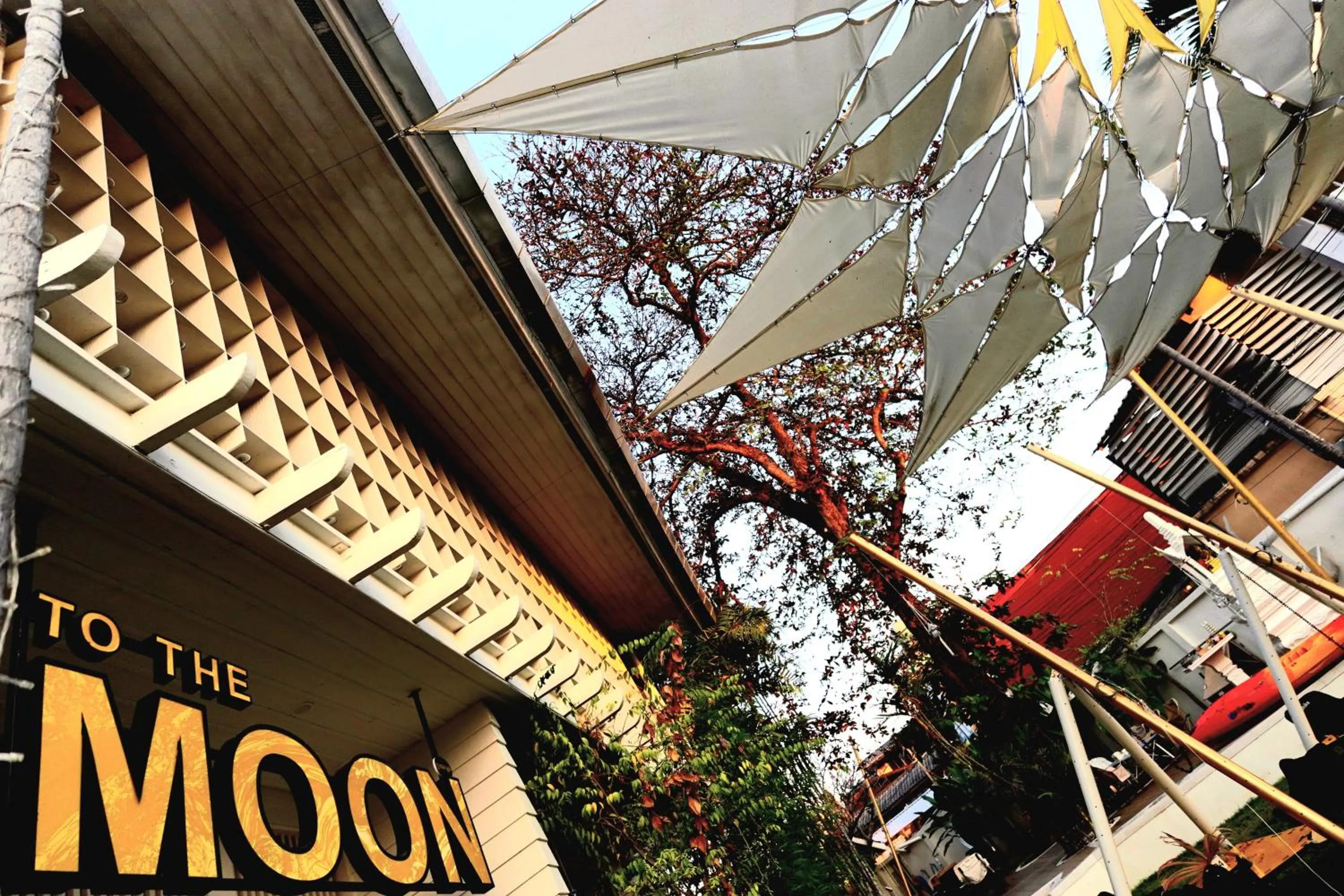 Property building in To The Moon Guesthouse