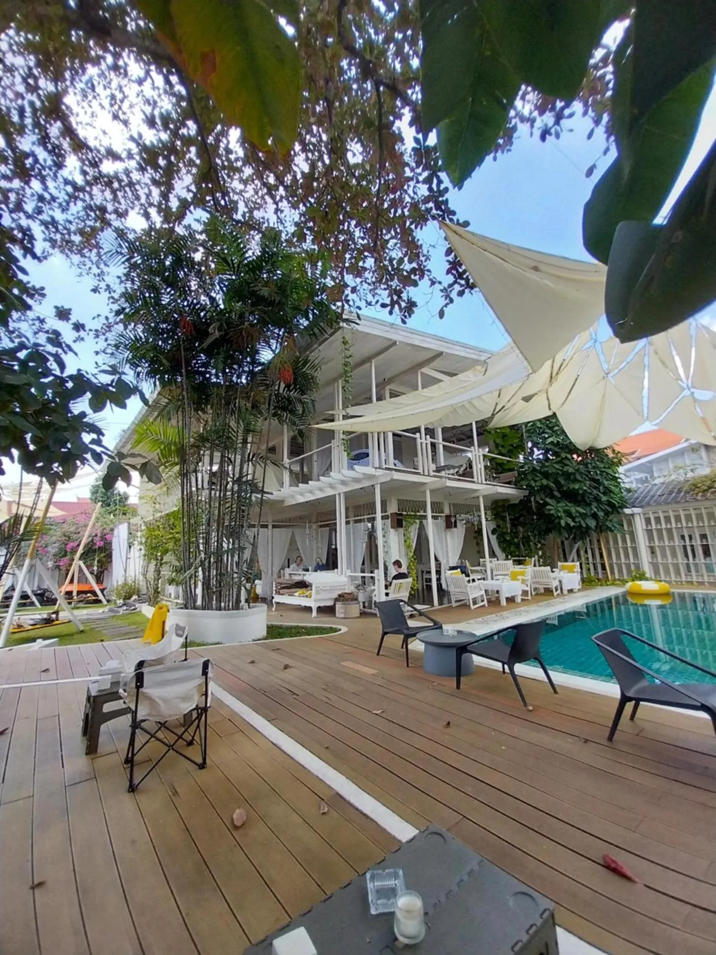 Property building in To The Moon Guesthouse