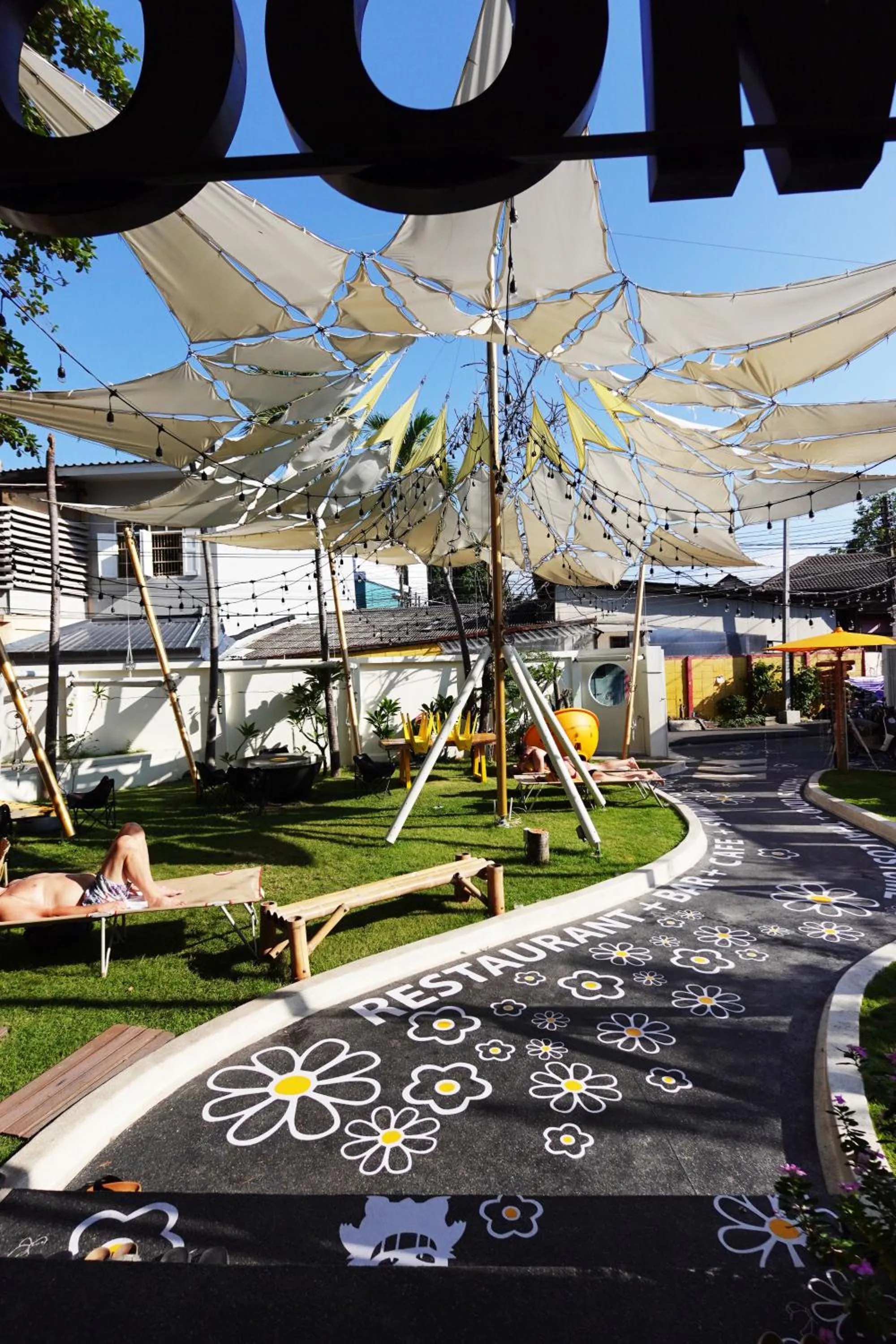 Property building in To The Moon Guesthouse