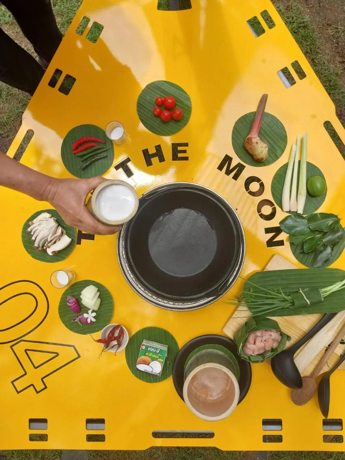 BBQ facilities in To The Moon Guesthouse