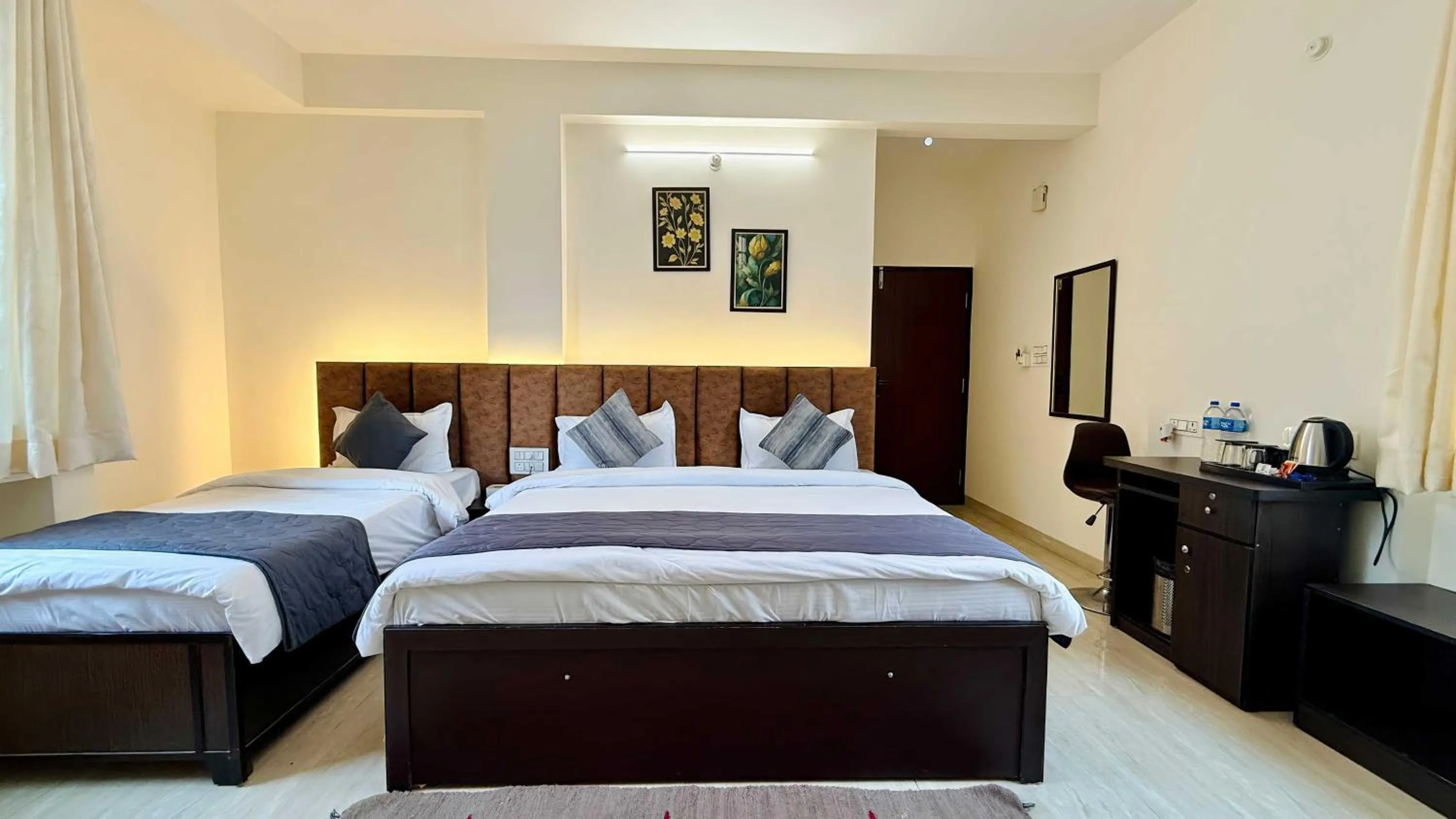 Bed in Hotel Regency