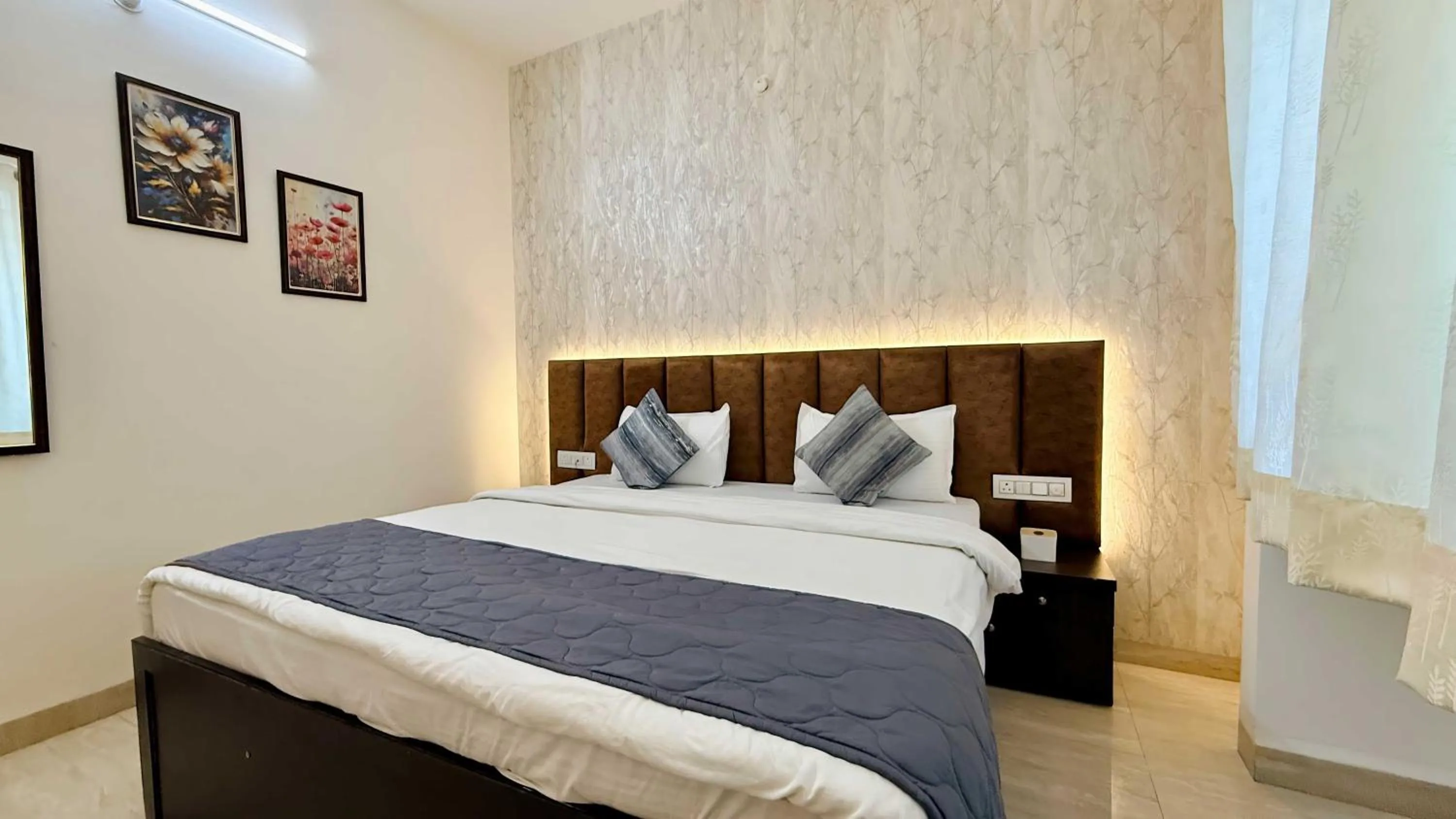 Bed in Hotel Regency