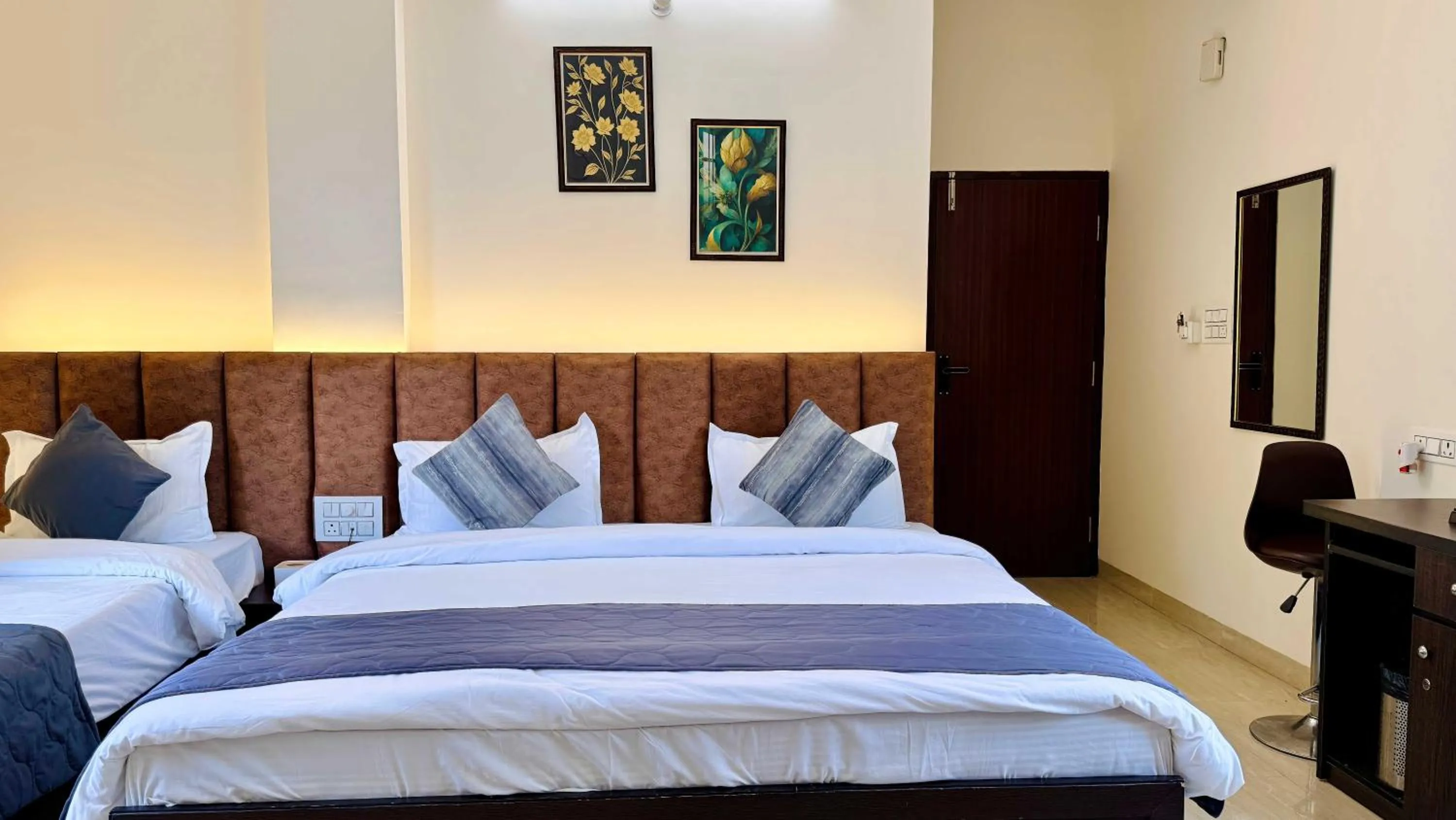 Bed in Hotel Regency