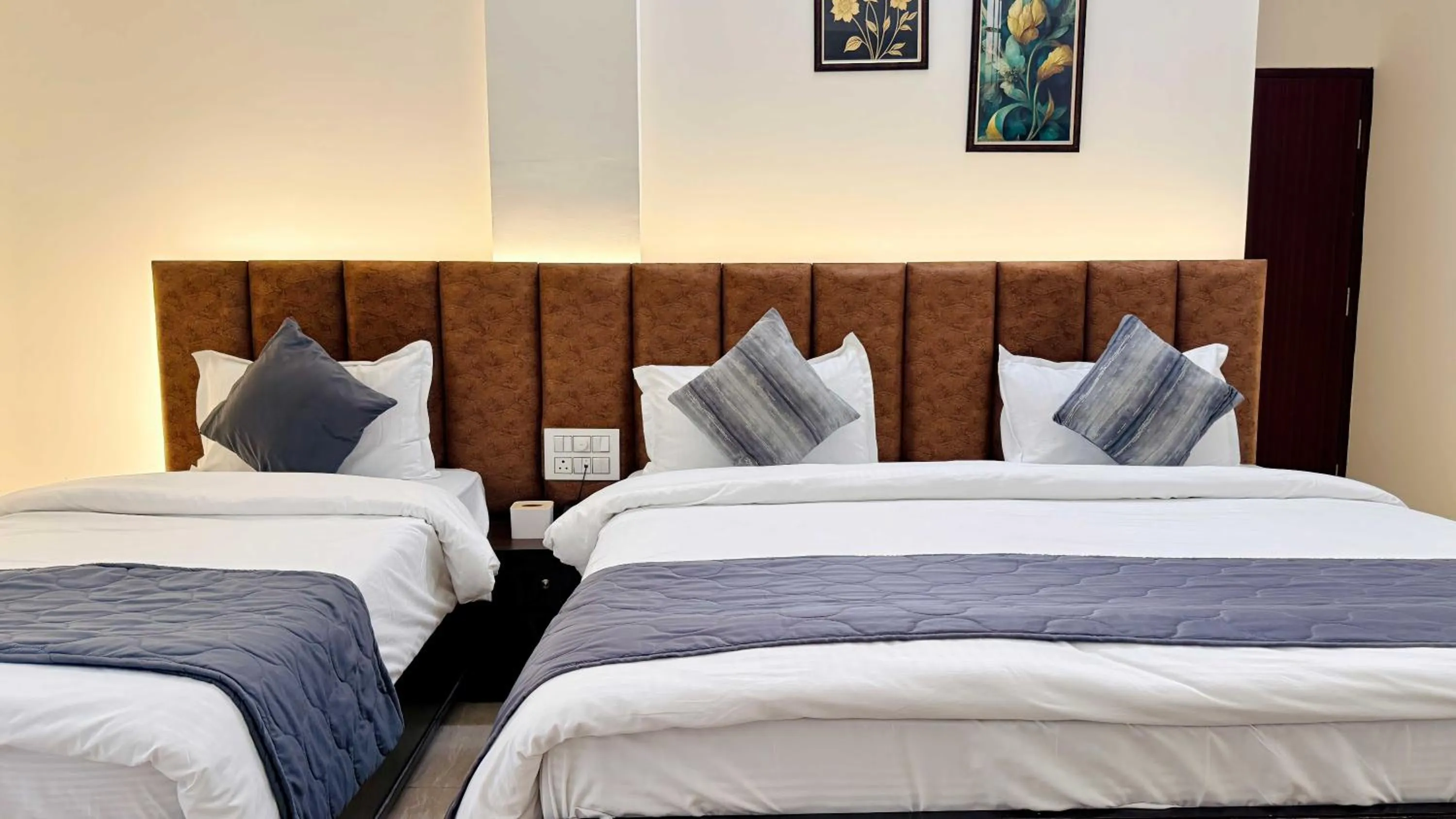 Bed in Hotel Regency