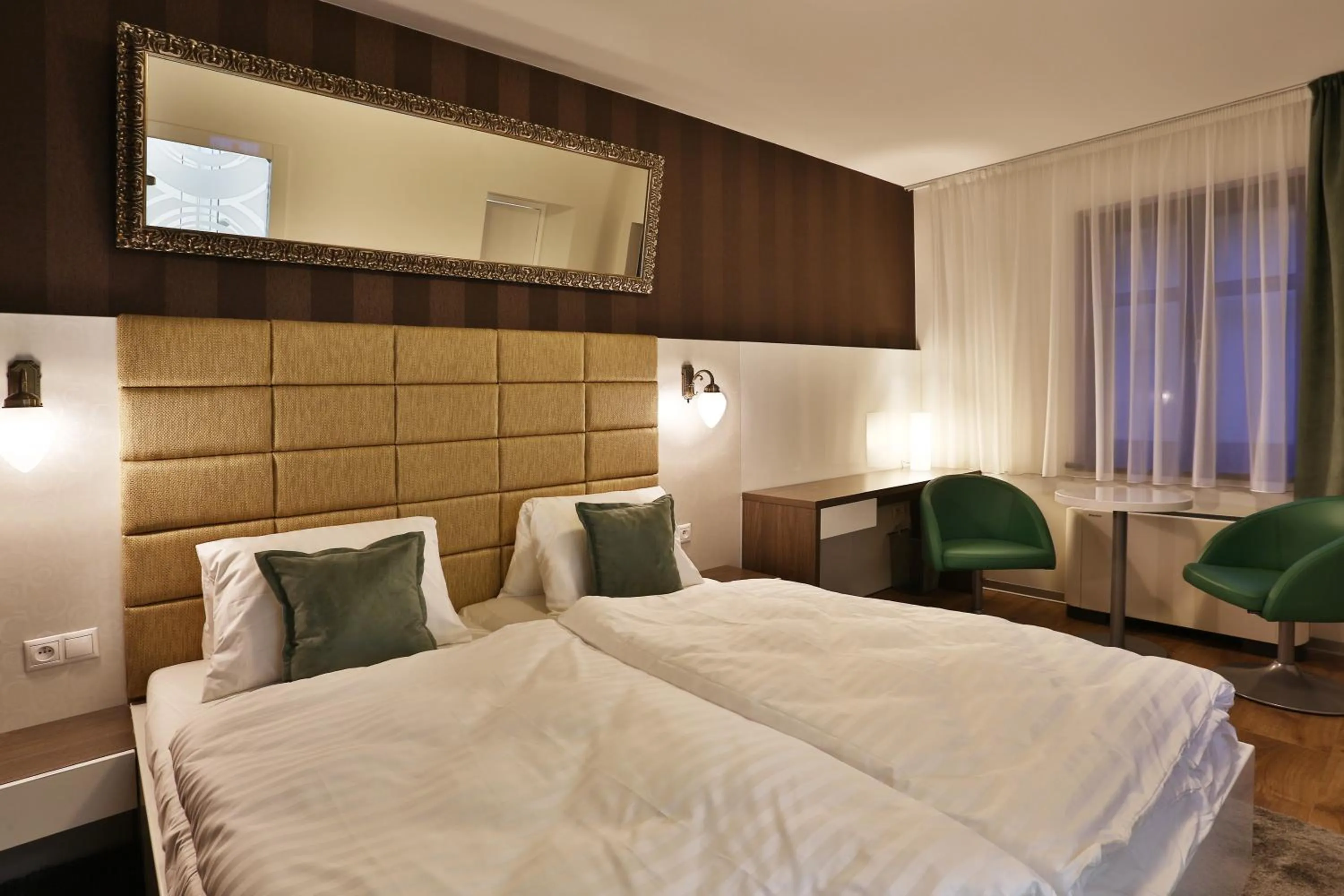 Decorative detail, Bed in VIP Apartments